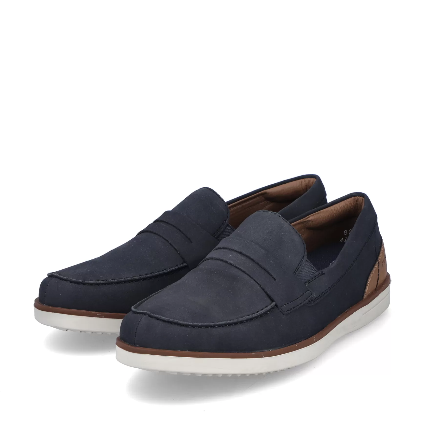 Men'S Slippers Navy Blue-Rieker Best