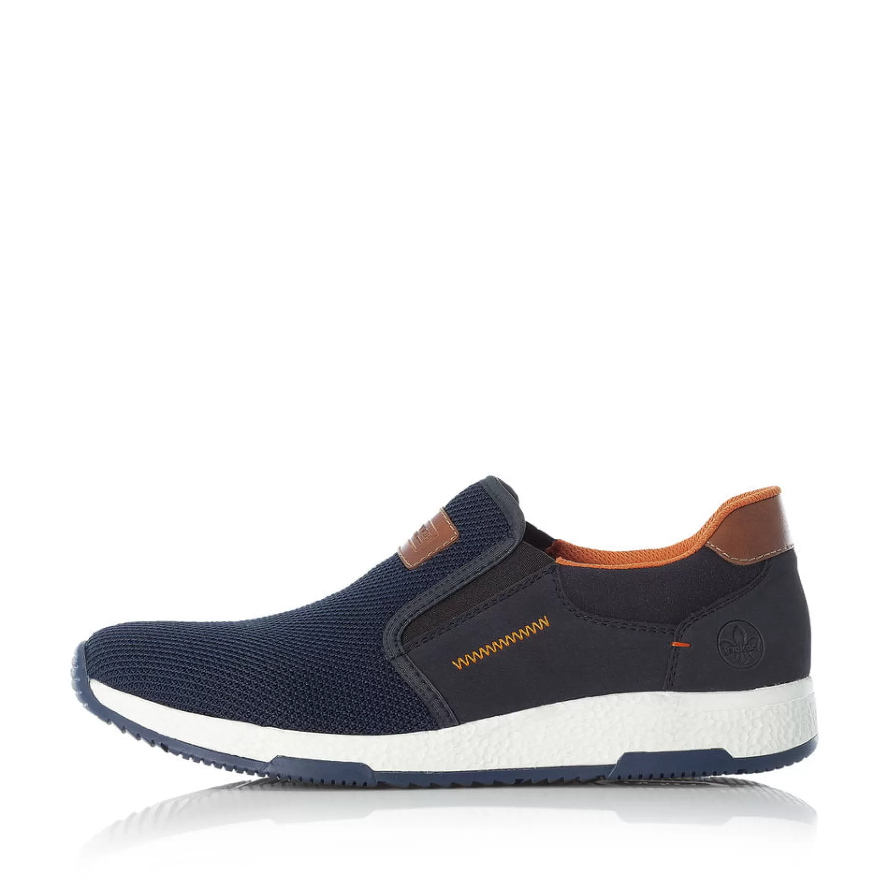 Men'S Slippers Navy Blue-Rieker Fashion