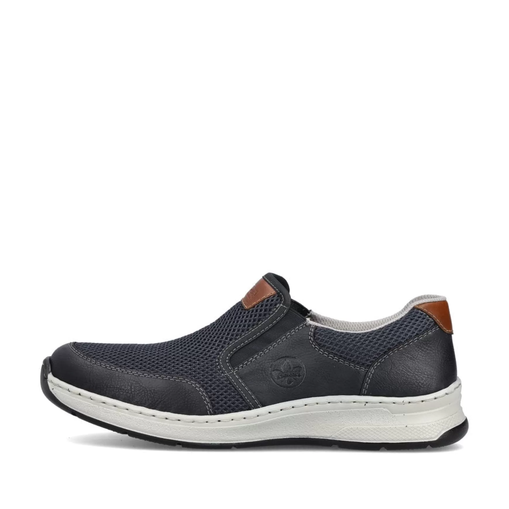 Men'S Slippers Navy Blue-Rieker Store