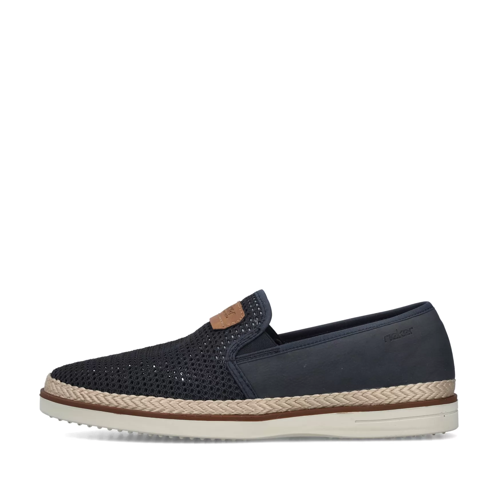 Men'S Slippers Navy Blue-Rieker Discount