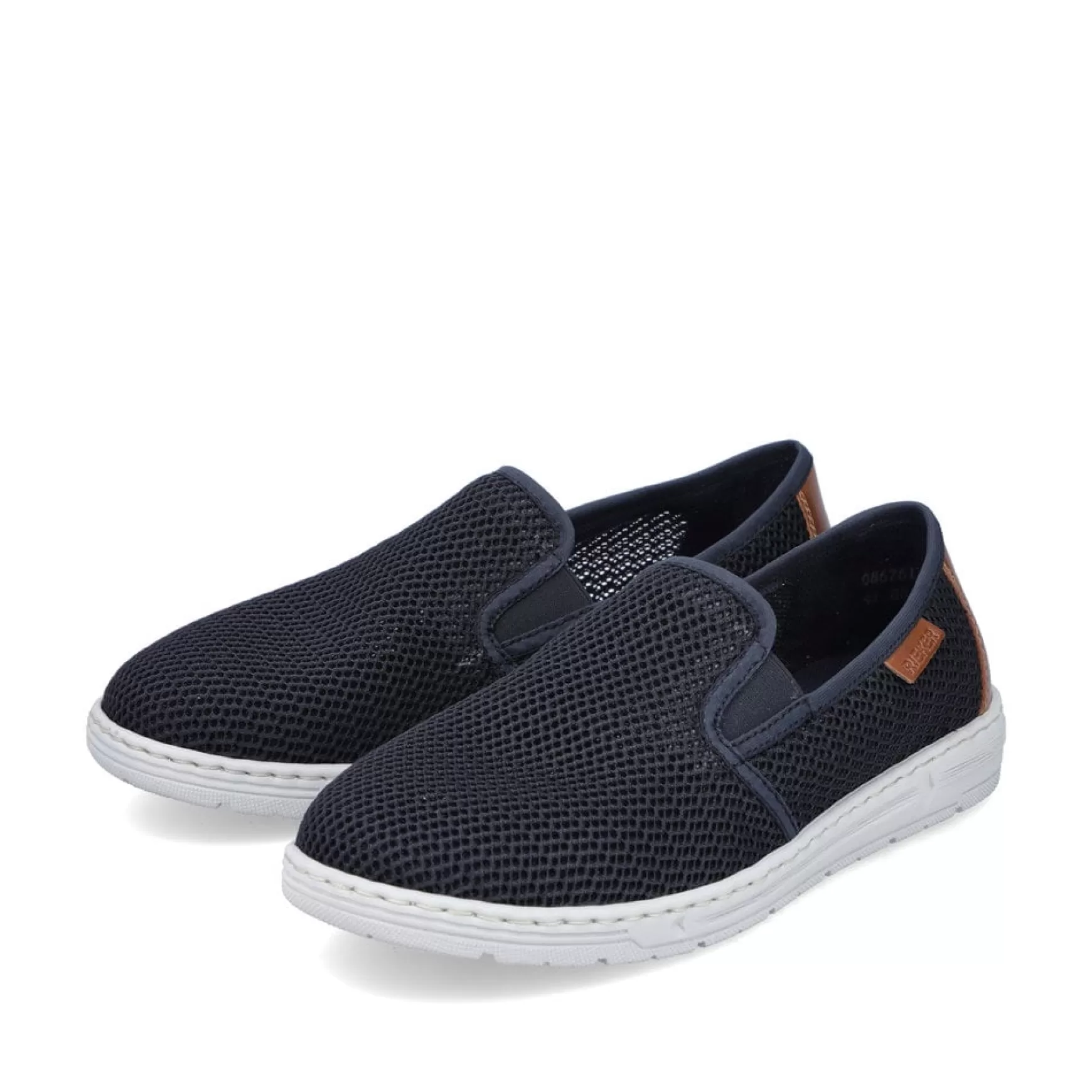 Men'S Slippers Navy Blue-Rieker Clearance