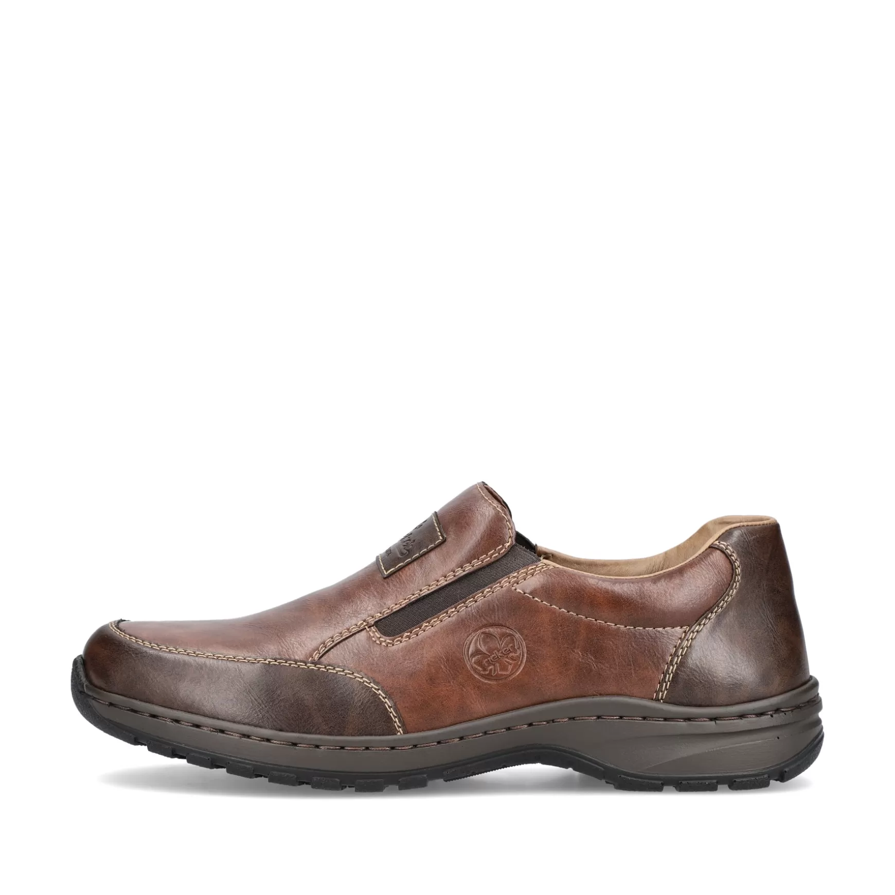 Men'S Slippers Nougat Brown-Rieker Clearance