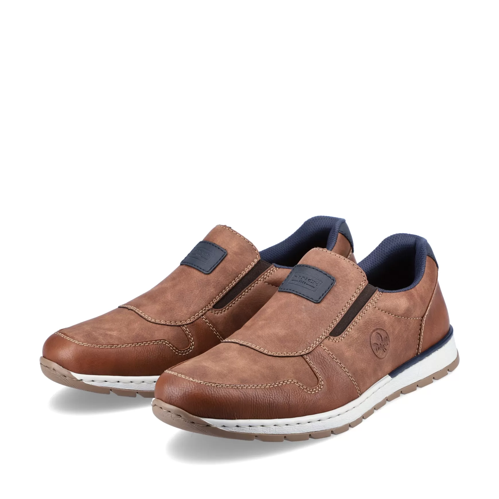 Men'S Slippers, Nut Brown-Rieker Online