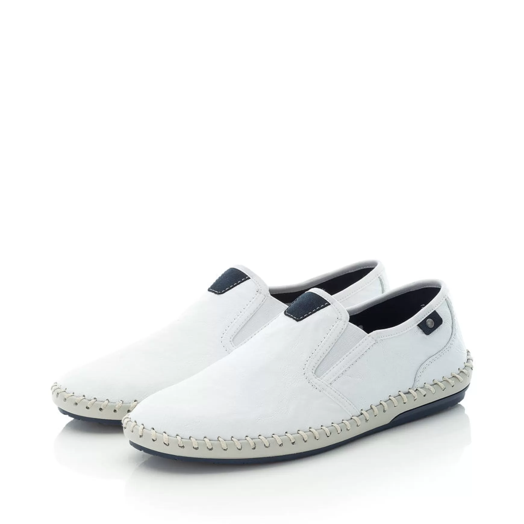 Men'S Slippers Pearl White-Rieker Discount