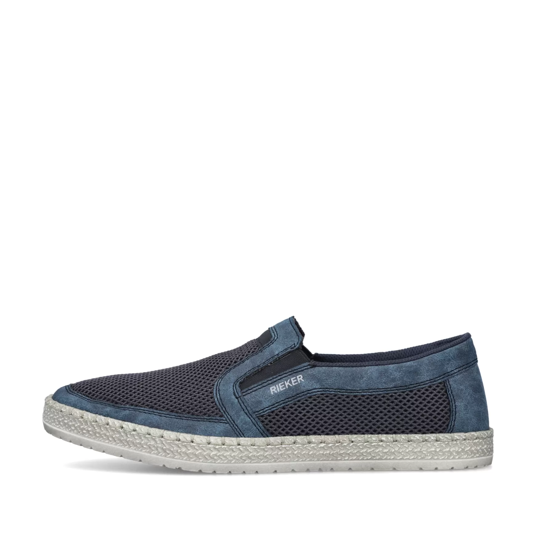 Men'S Slippers Sea Blue-Rieker Discount