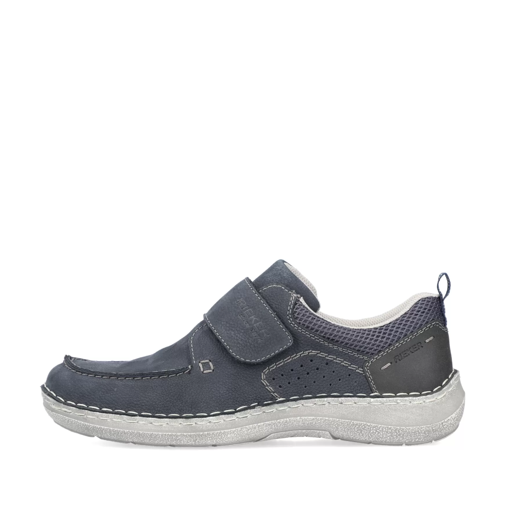 Men'S Slippers Slate Blue-Rieker New