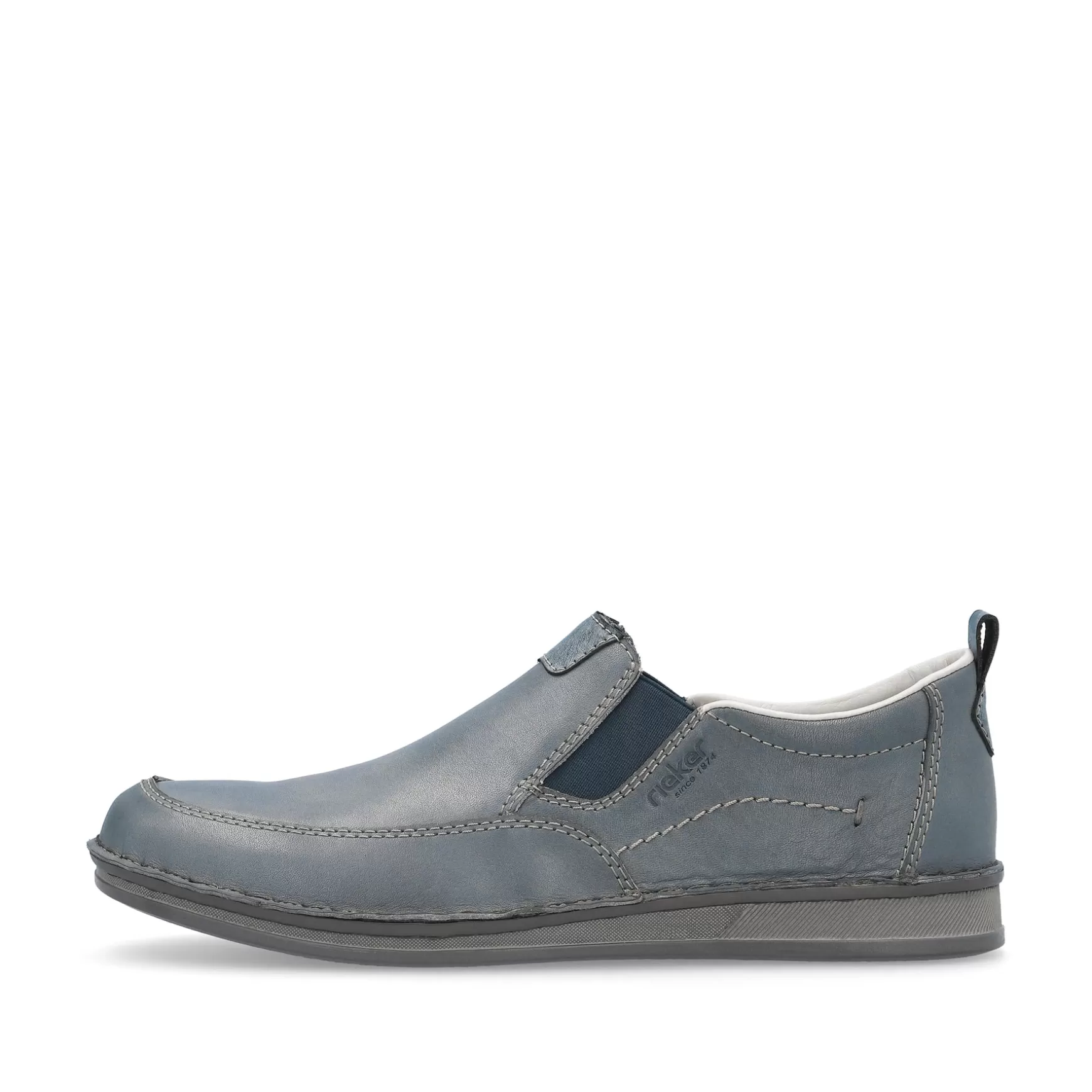 Men'S Slippers Slate Blue-Rieker Best