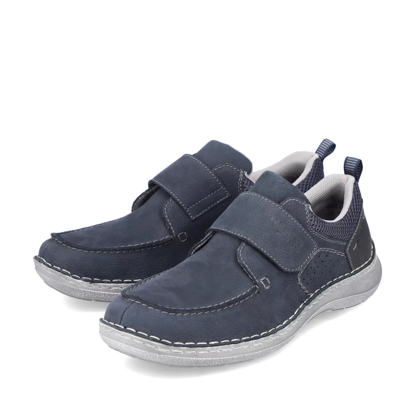 Men'S Slippers Slate Blue-Rieker New