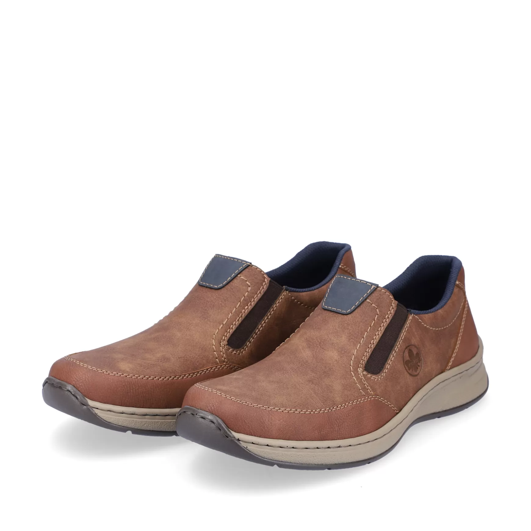 Men'S Slippers Wood Brown-Rieker Hot