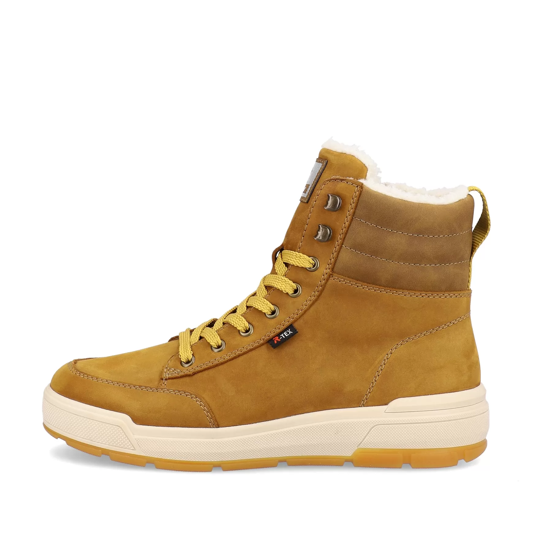 Men'S Sneaker High Camel Brown-Rieker Flash Sale