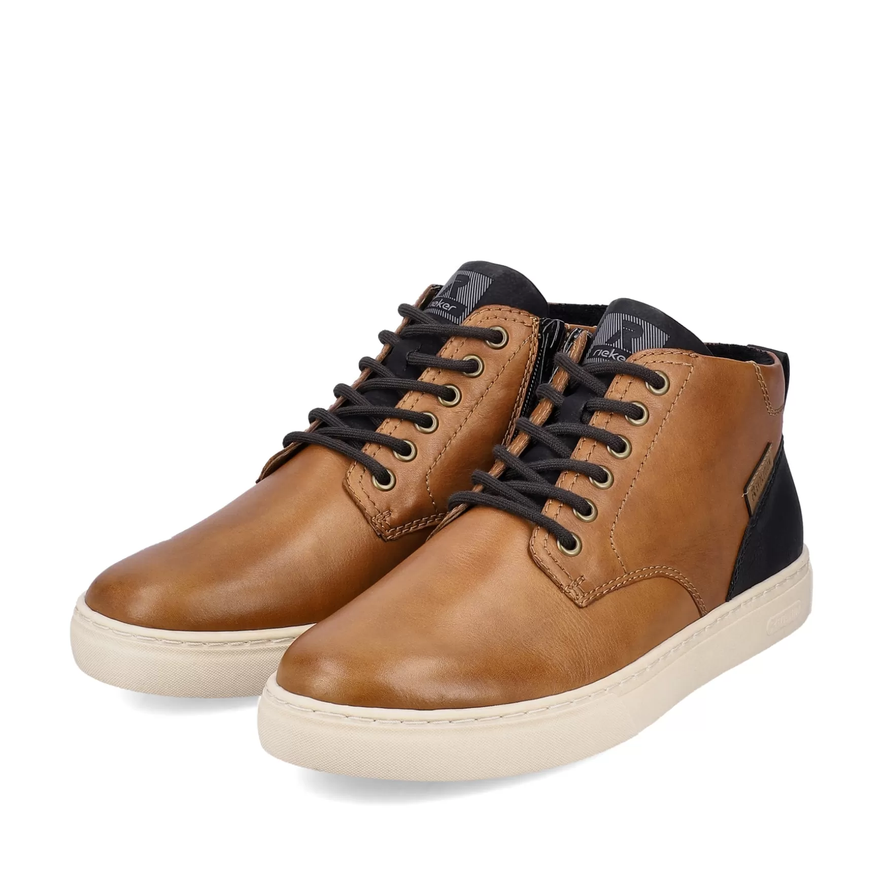 Men'S Sneaker High Caramel Brown-Rieker New