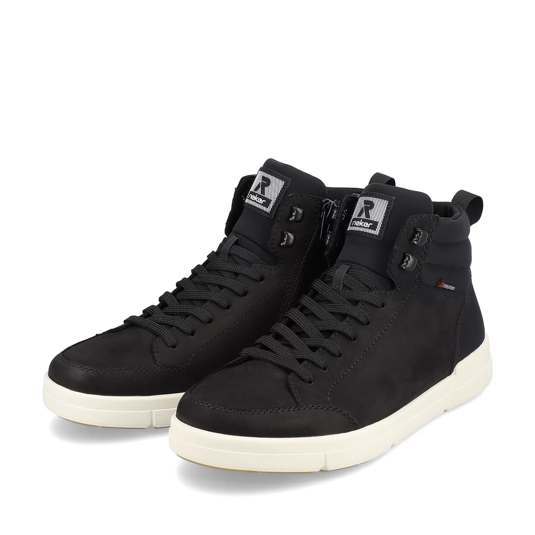 Men'S Sneaker High Diamond Black-Rieker Flash Sale