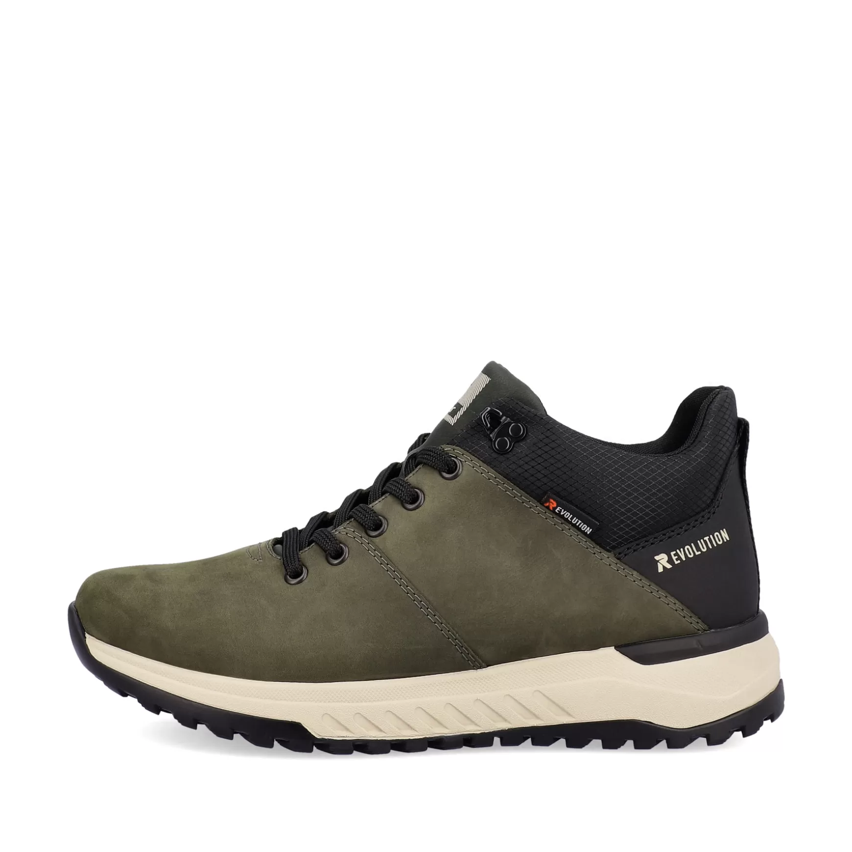 Men'S Sneaker High Forest Green-Rieker Discount