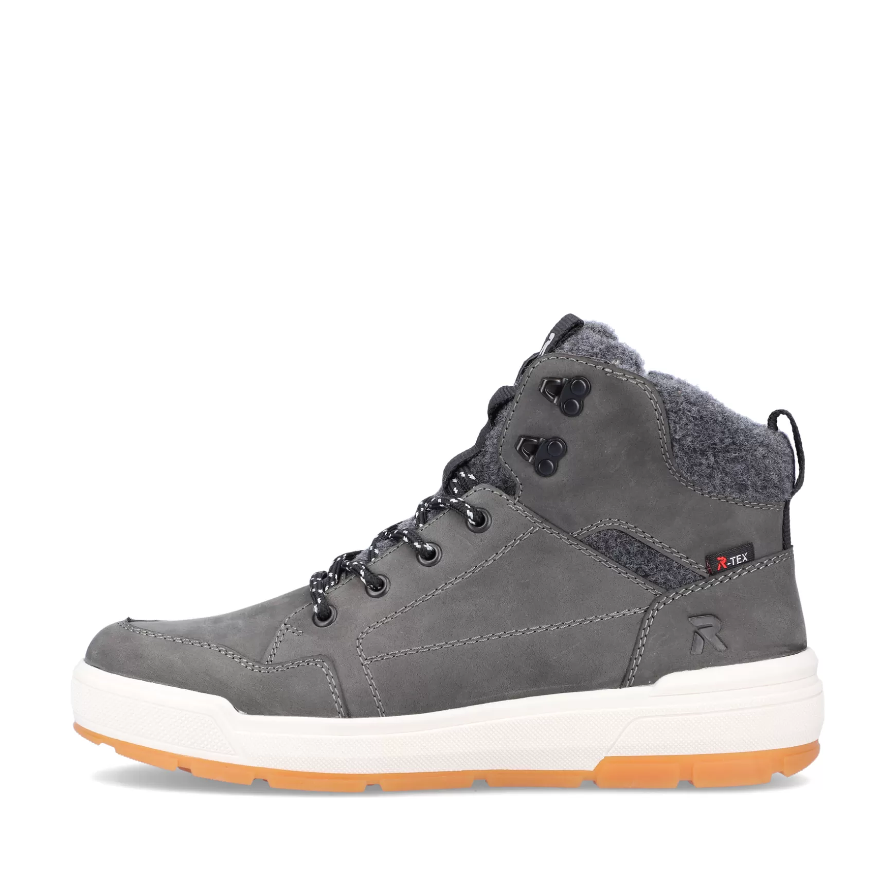 Men'S Sneaker High Graphite-Rieker Discount