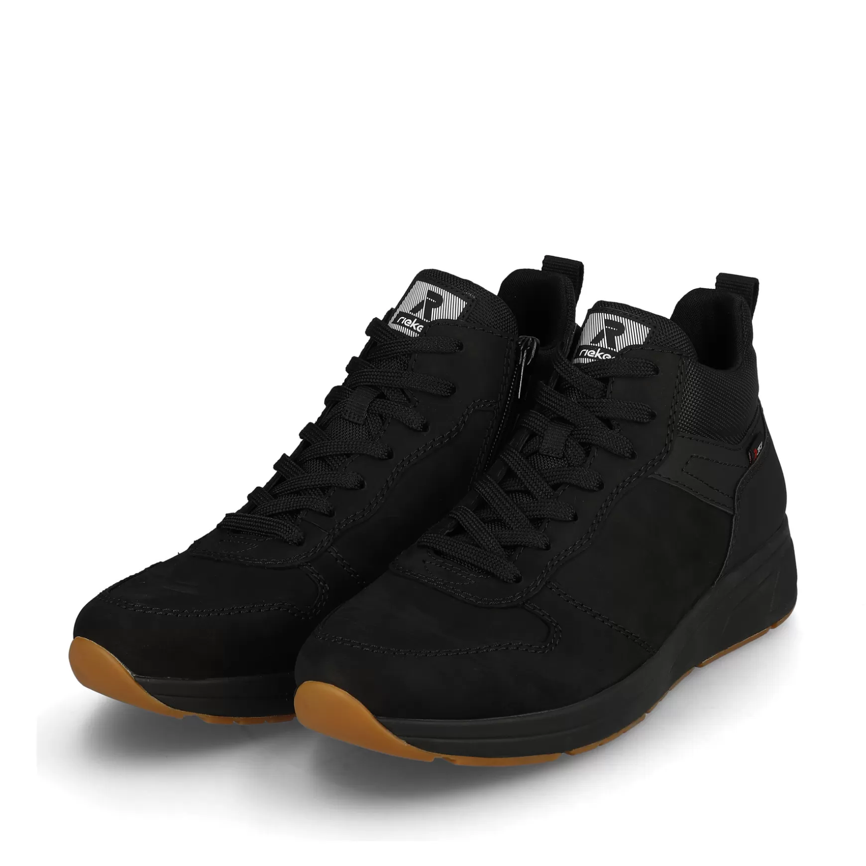 Men'S Sneaker High Midnight Black-Rieker Best Sale