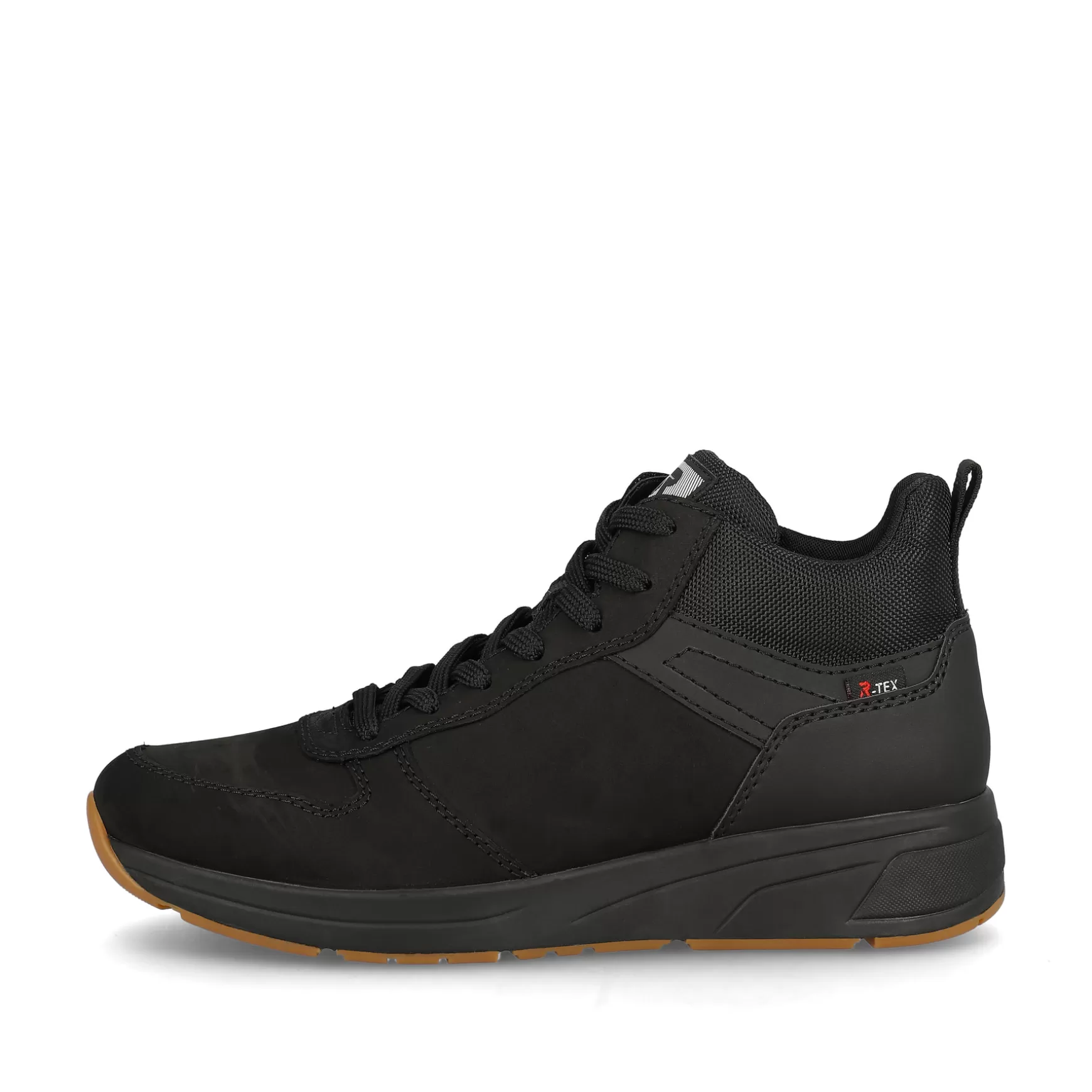 Men'S Sneaker High Midnight Black-Rieker Best Sale