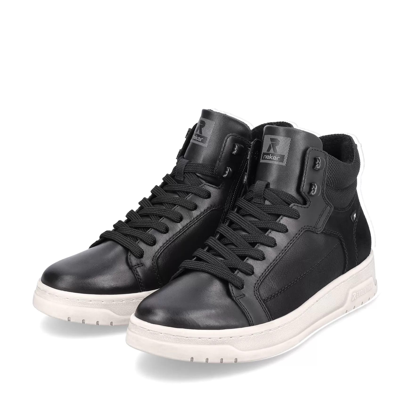 Men'S Sneaker High Steel Black-Rieker Sale