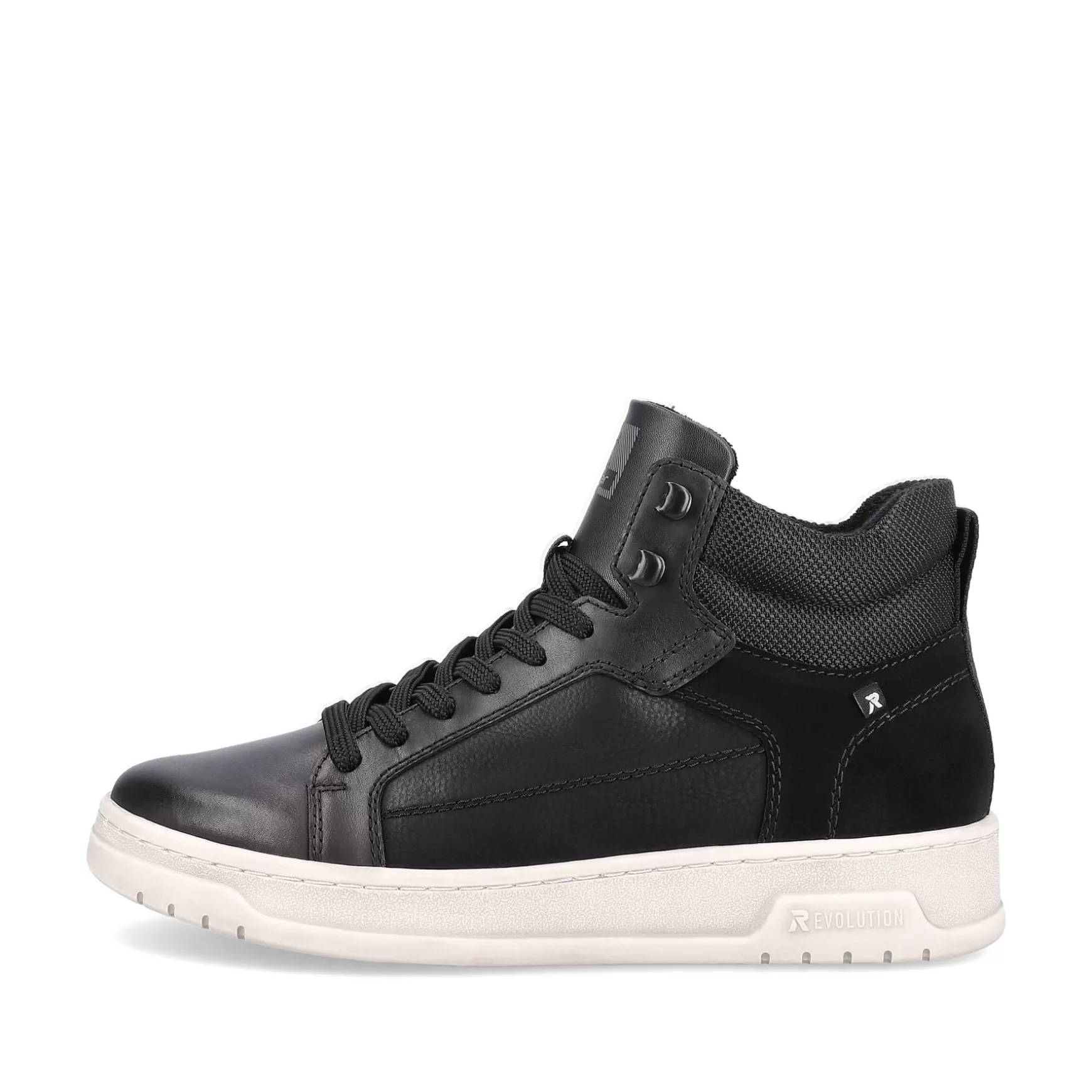 Men'S Sneaker High Steel Black-Rieker Sale