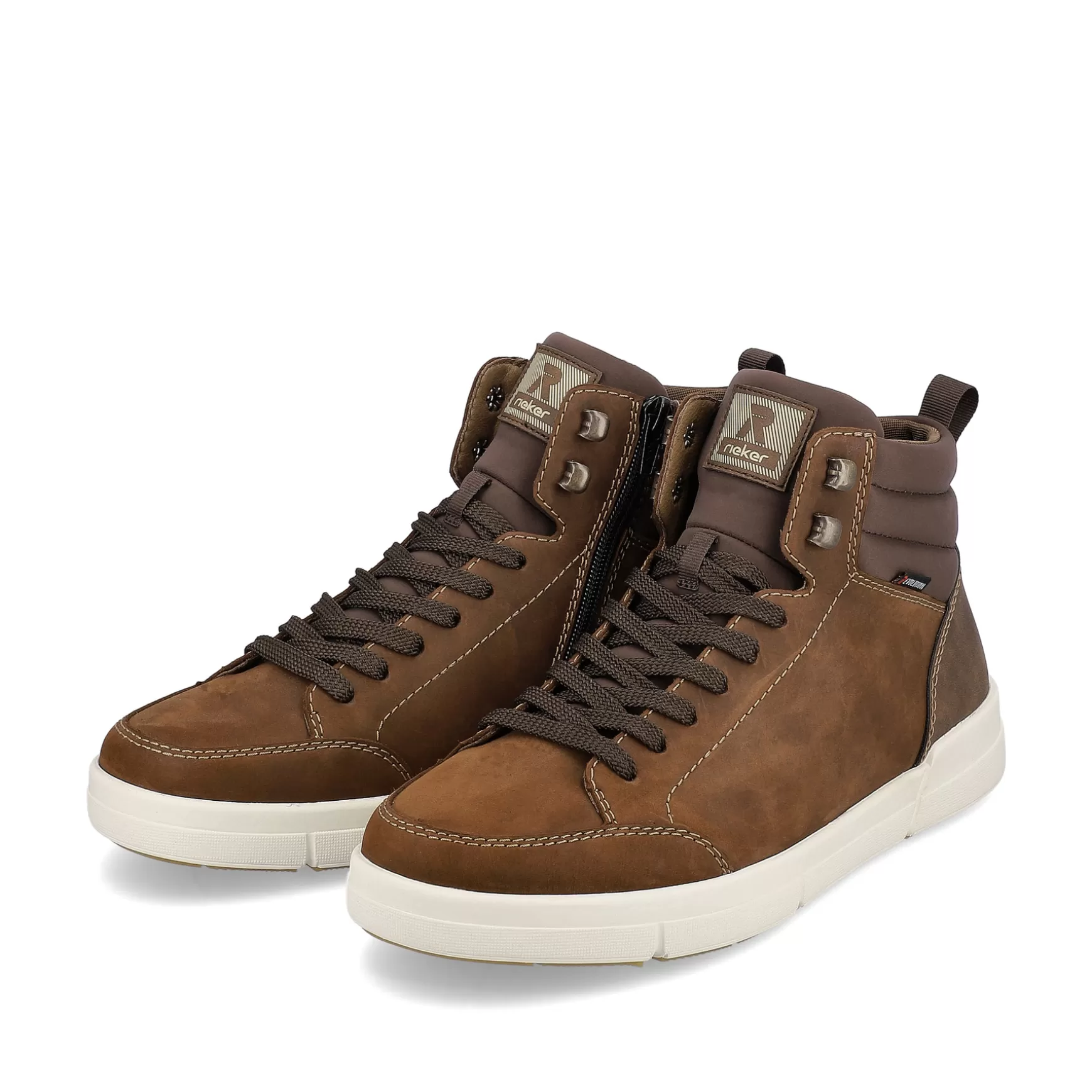 Men'S Sneaker High Wood Brown-Rieker Outlet