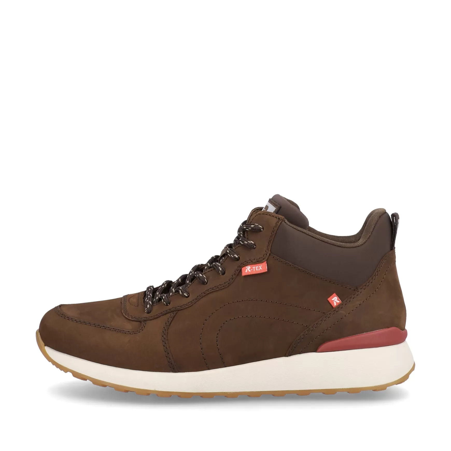 Men'S Sneaker High Wood Brown-Rieker Cheap