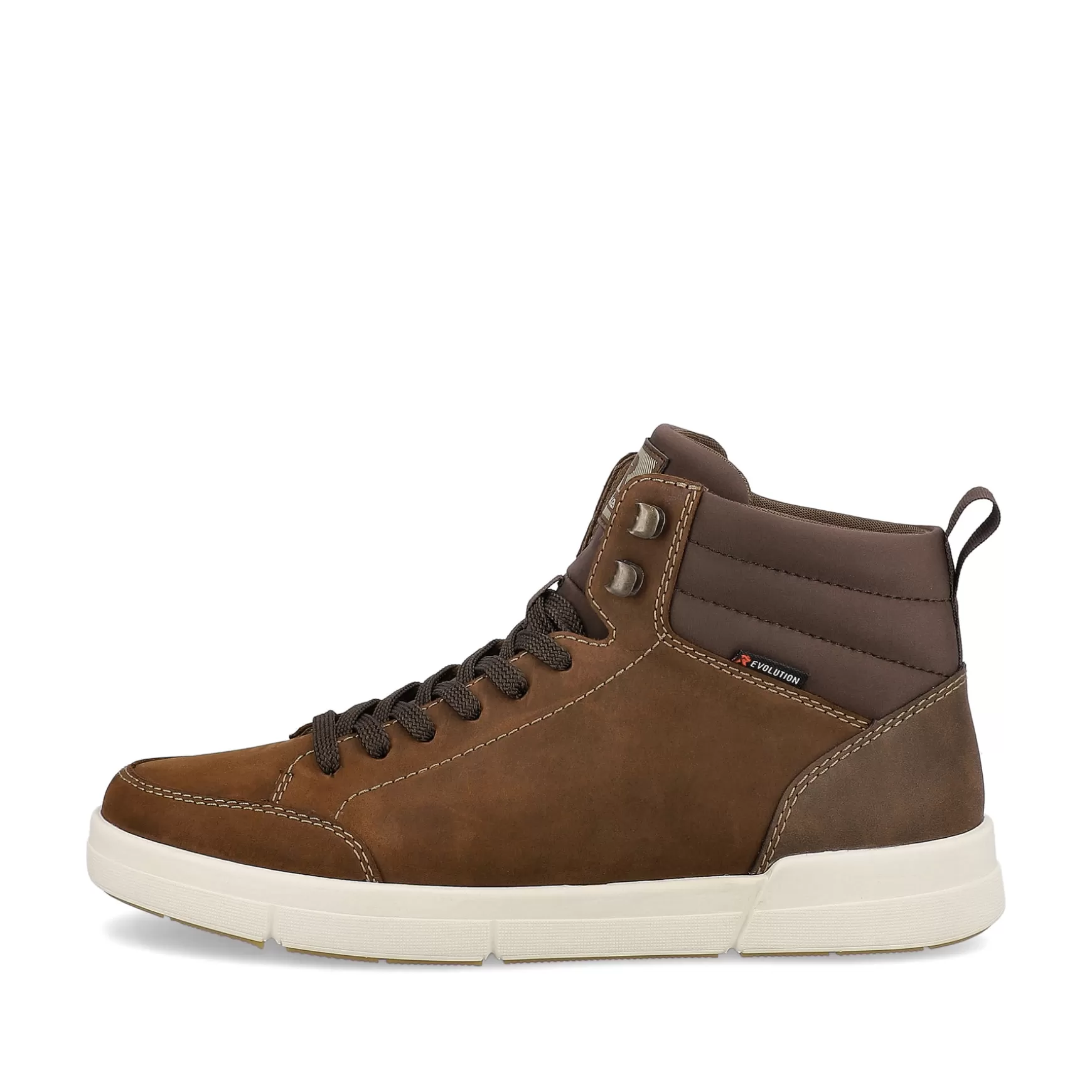 Men'S Sneaker High Wood Brown-Rieker Outlet