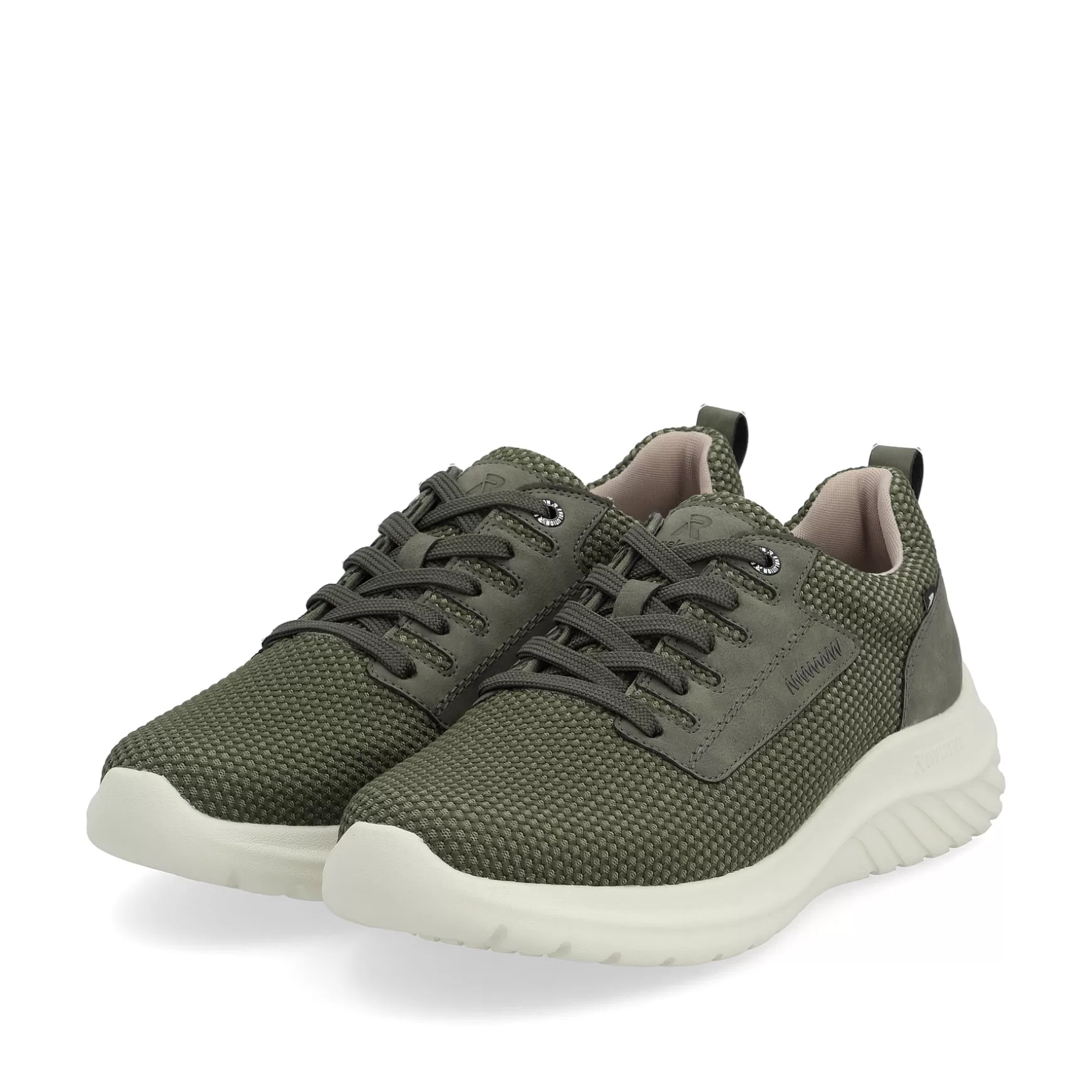 Men'S Sneaker Low Army Green-Rieker Best Sale