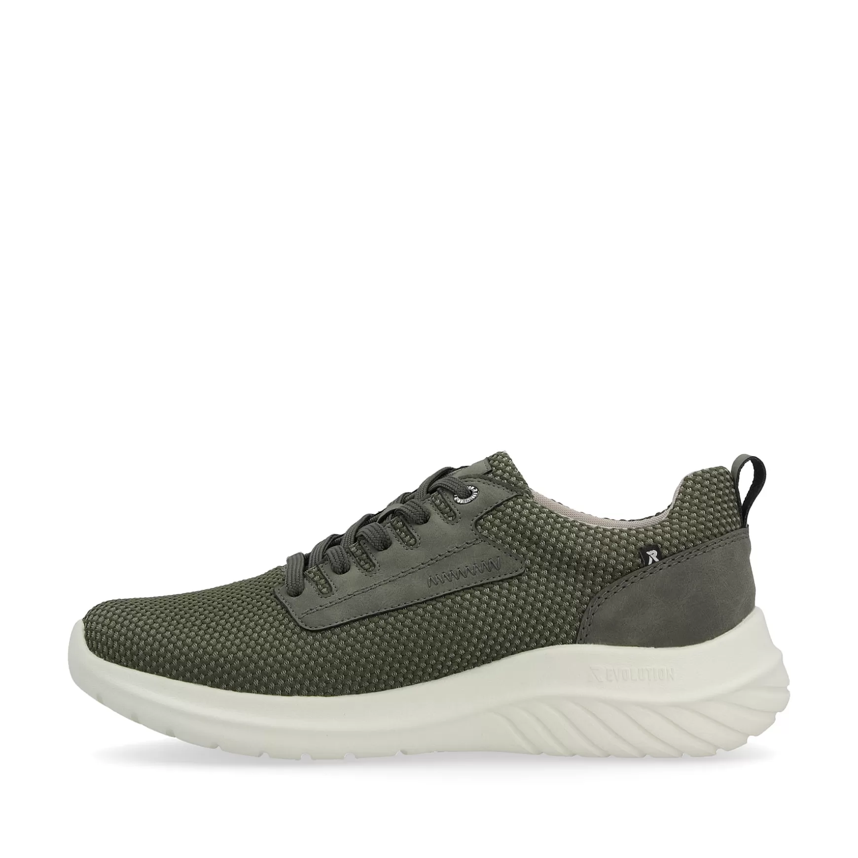 Men'S Sneaker Low Army Green-Rieker Best Sale