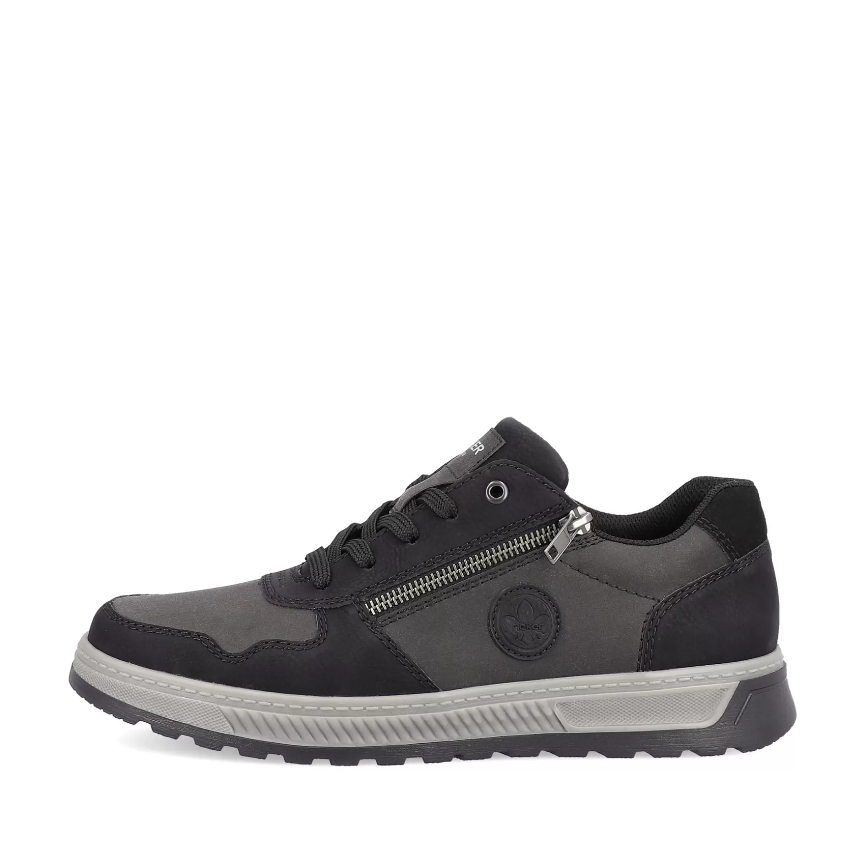 Men'S Sneaker Low Asphalt Black-Rieker Outlet