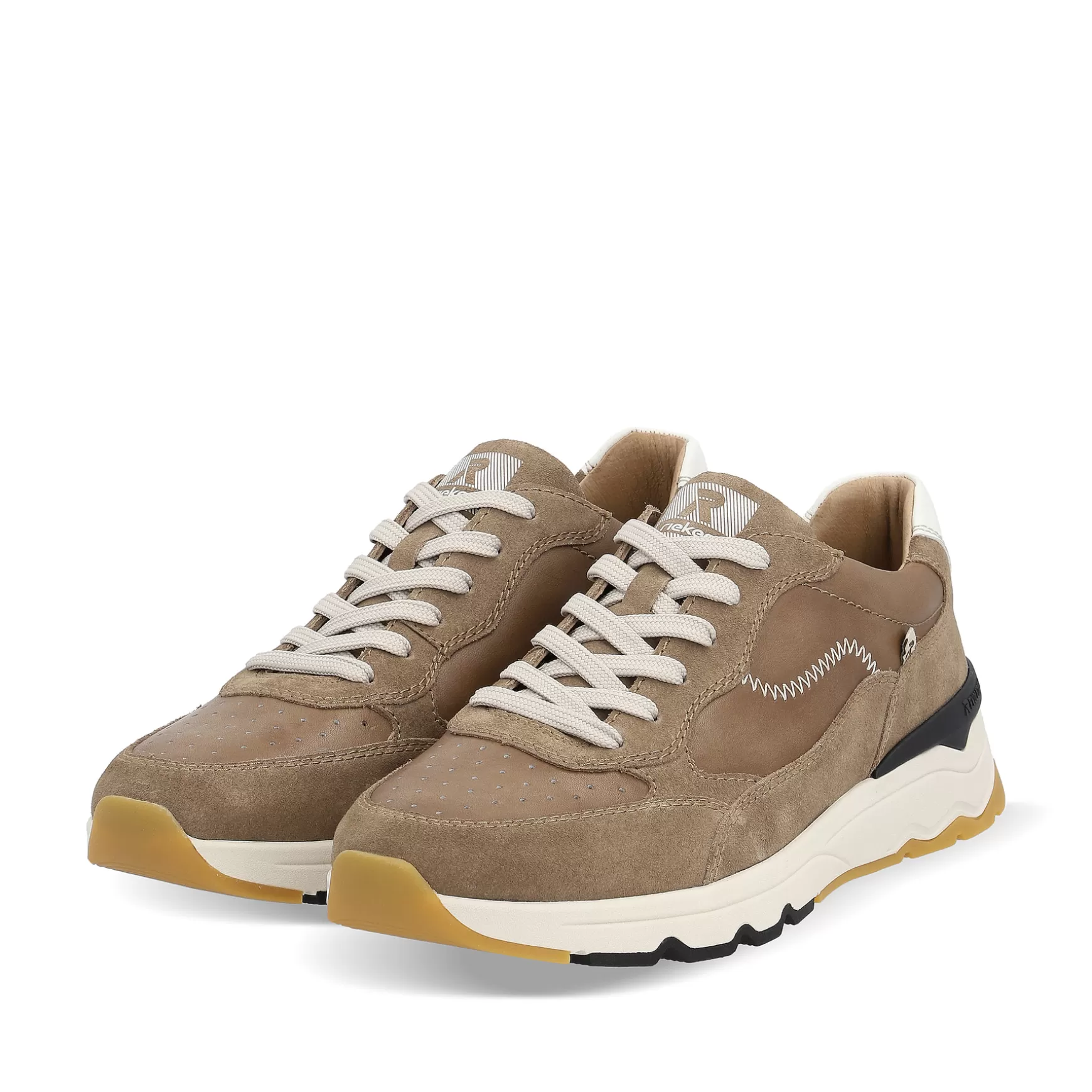 Men'S Sneaker Low Cinnamon-Rieker Cheap