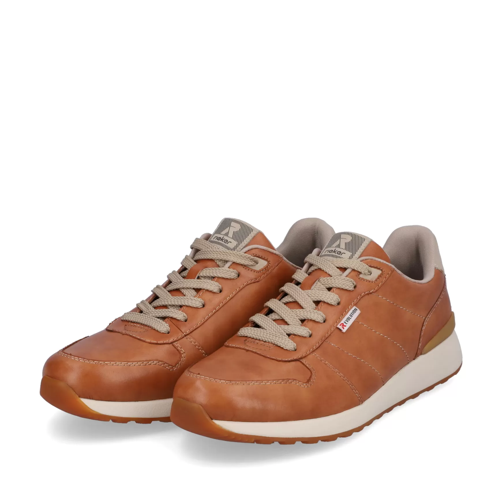 Men'S Sneaker Low Cinnamon-Rieker Discount