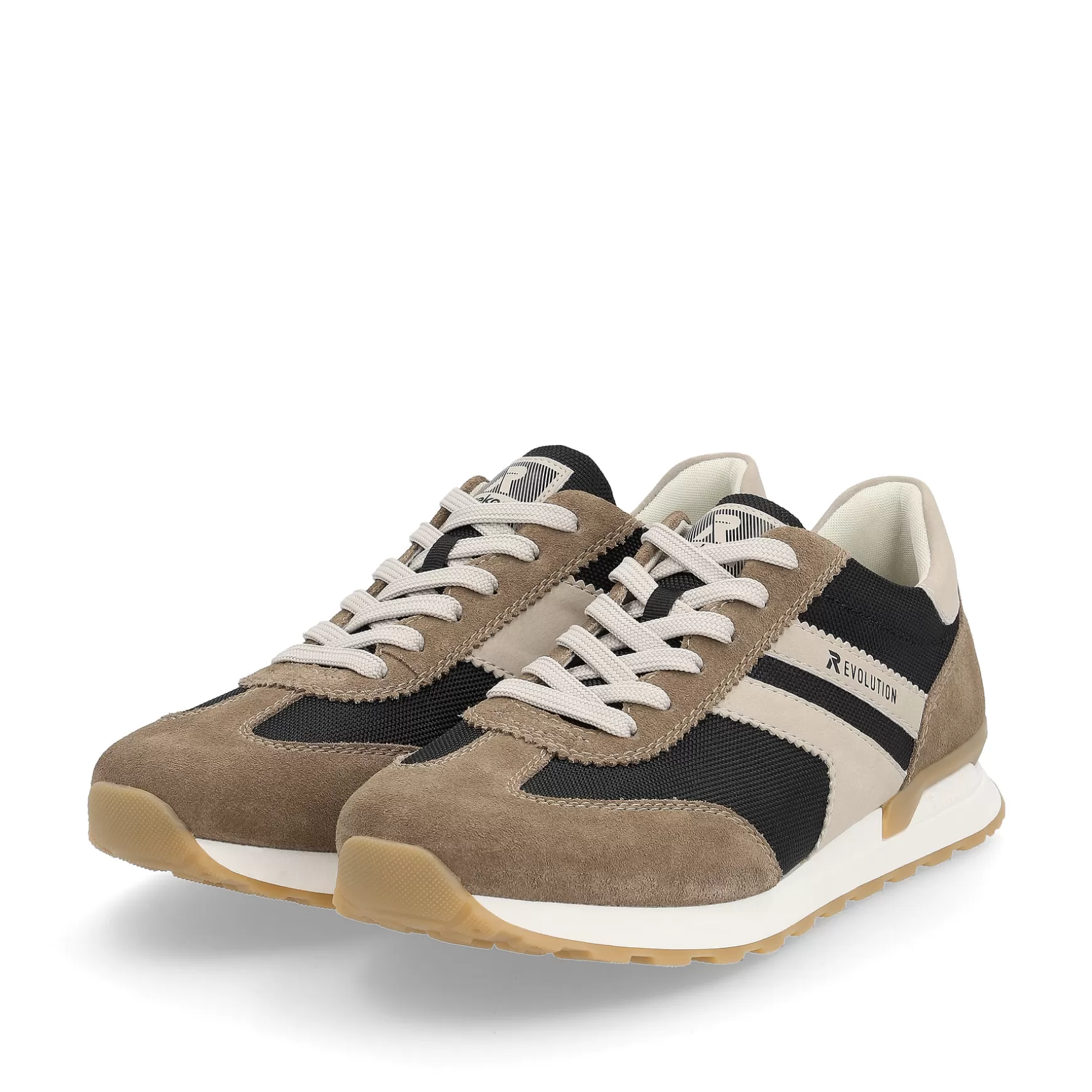 Men'S Sneaker Low Cinnamon Black-Rieker Discount