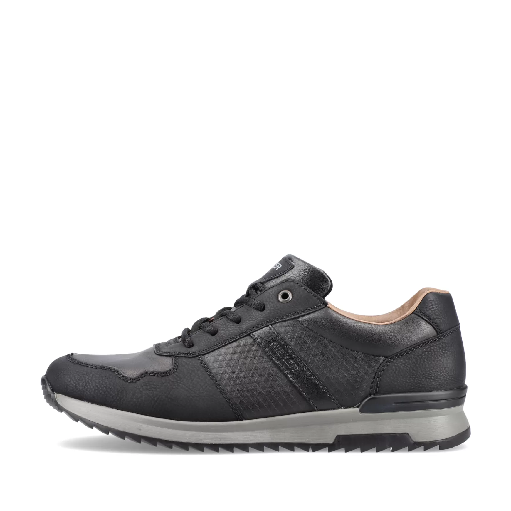 Men'S Sneaker Low Deep Black-Rieker Shop