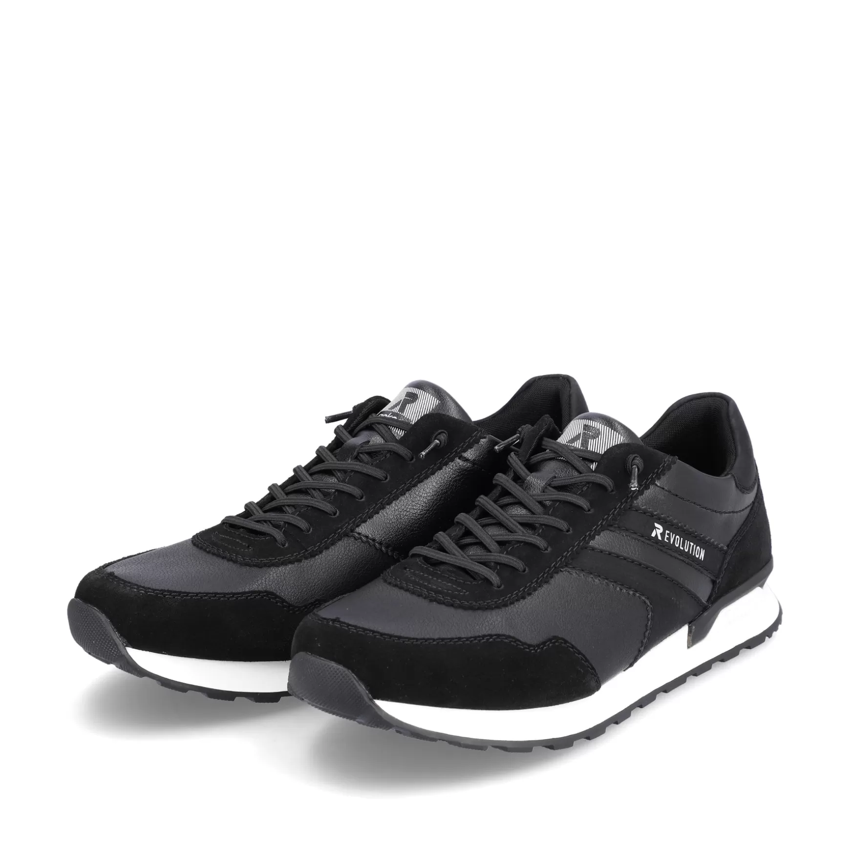 Men'S Sneaker Low Diamond Black-Rieker Best