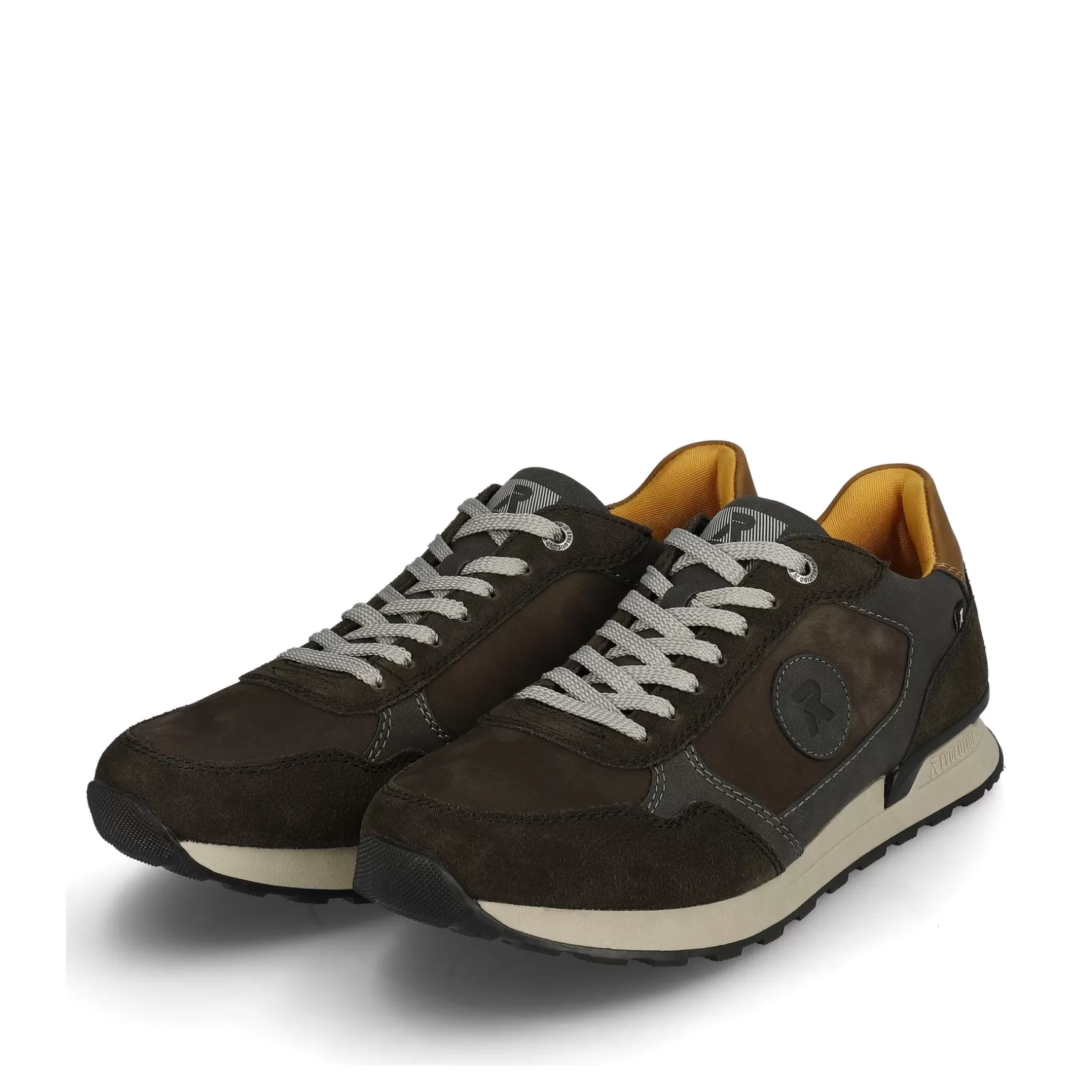 Men'S Sneaker Low Graphite-Rieker Flash Sale