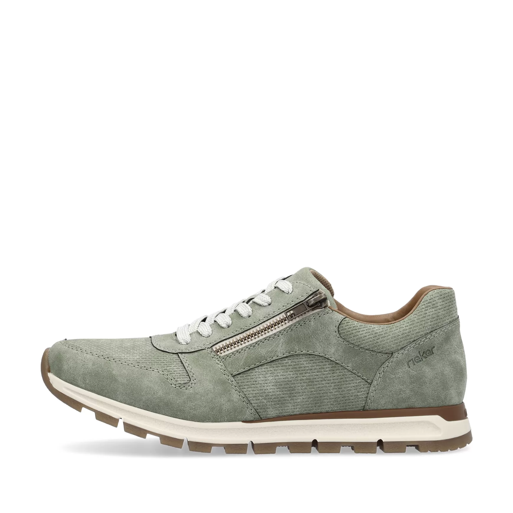 Men'S Sneaker Low Green Grey-Rieker Cheap