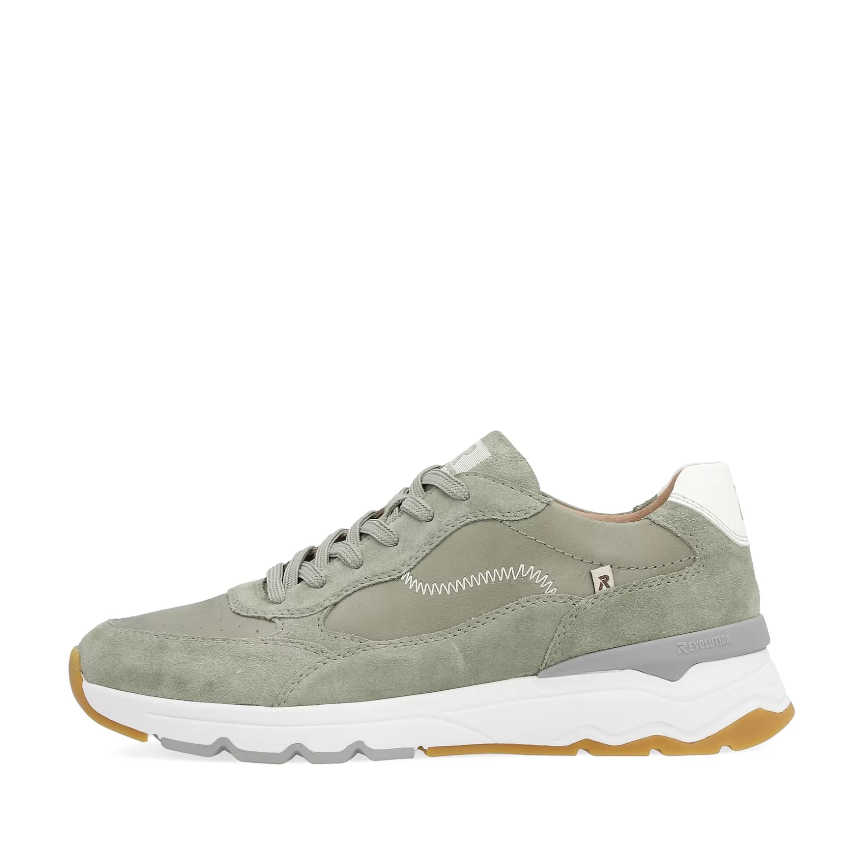 Men'S Sneaker Low Khaki-Rieker New