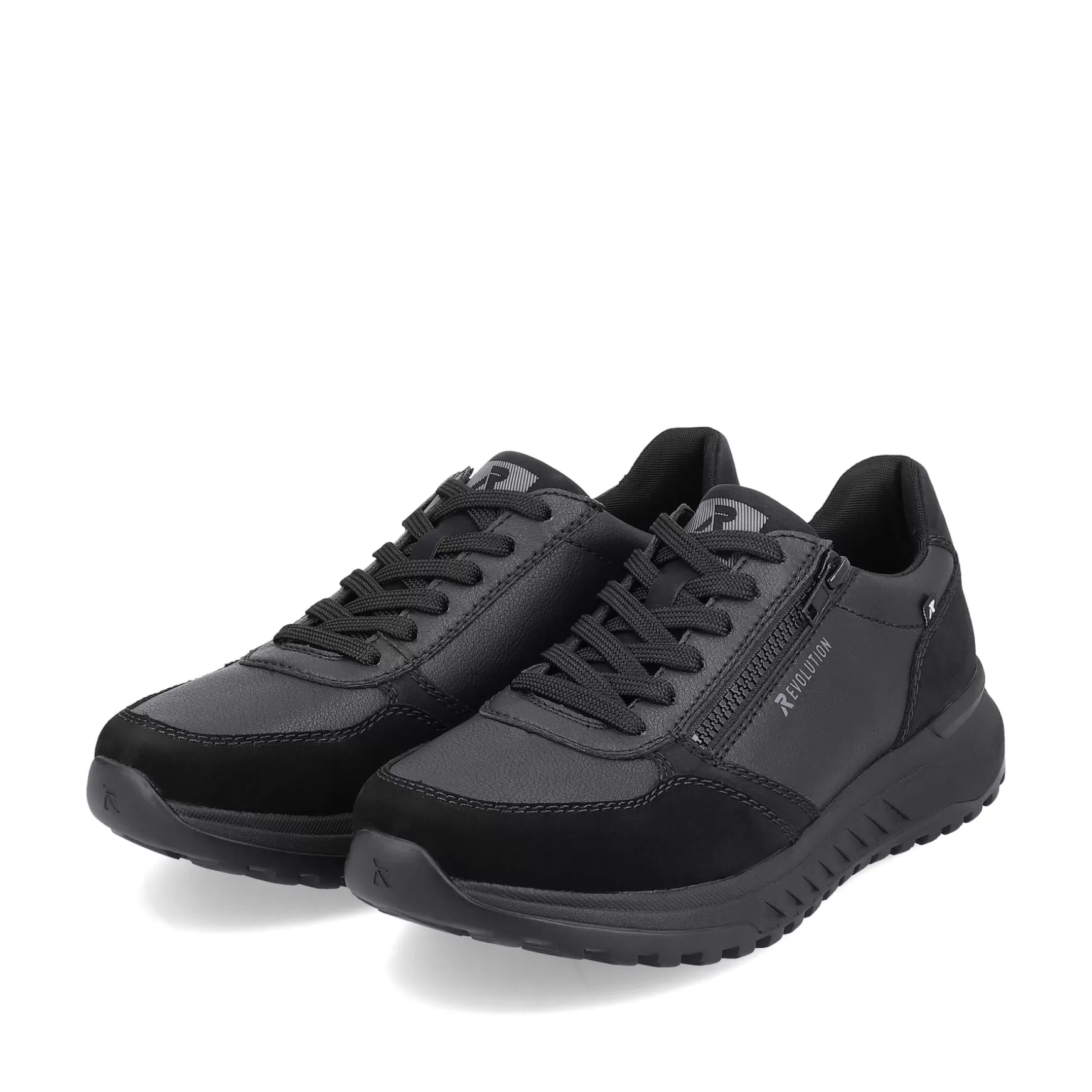 Men'S Sneaker Low Midnight Black-Rieker Best Sale