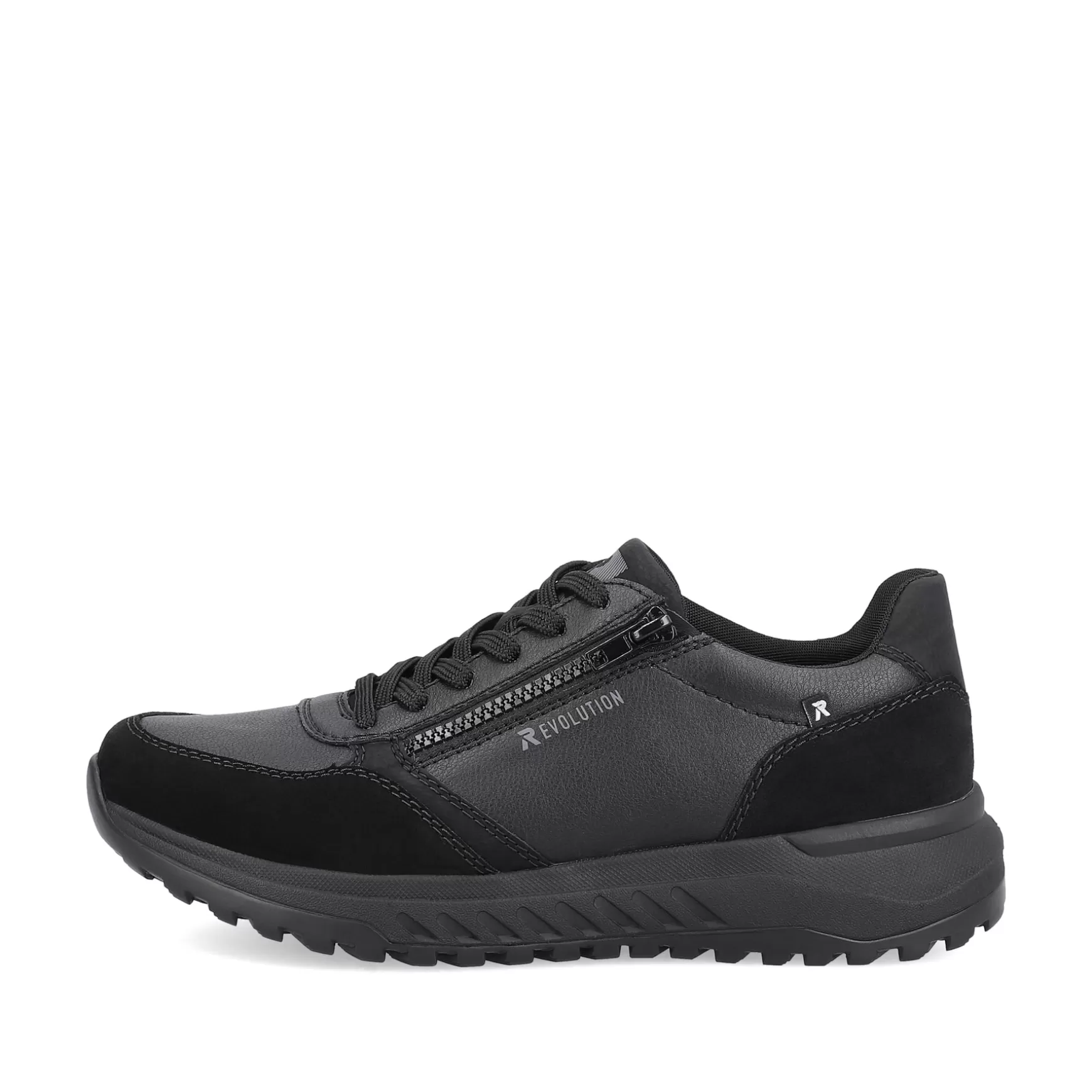 Men'S Sneaker Low Midnight Black-Rieker Best Sale