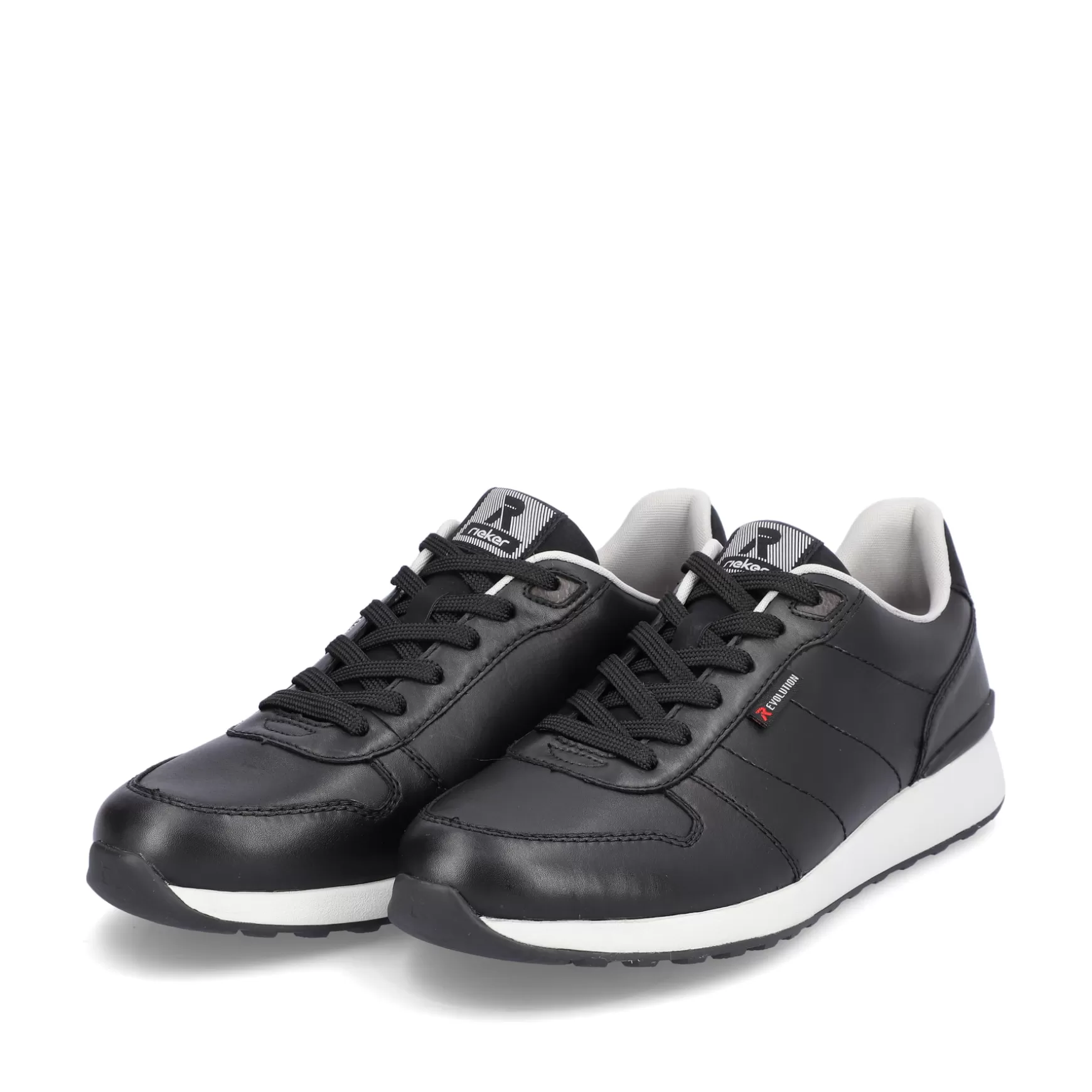 Men'S Sneaker Low Noir-Rieker Shop