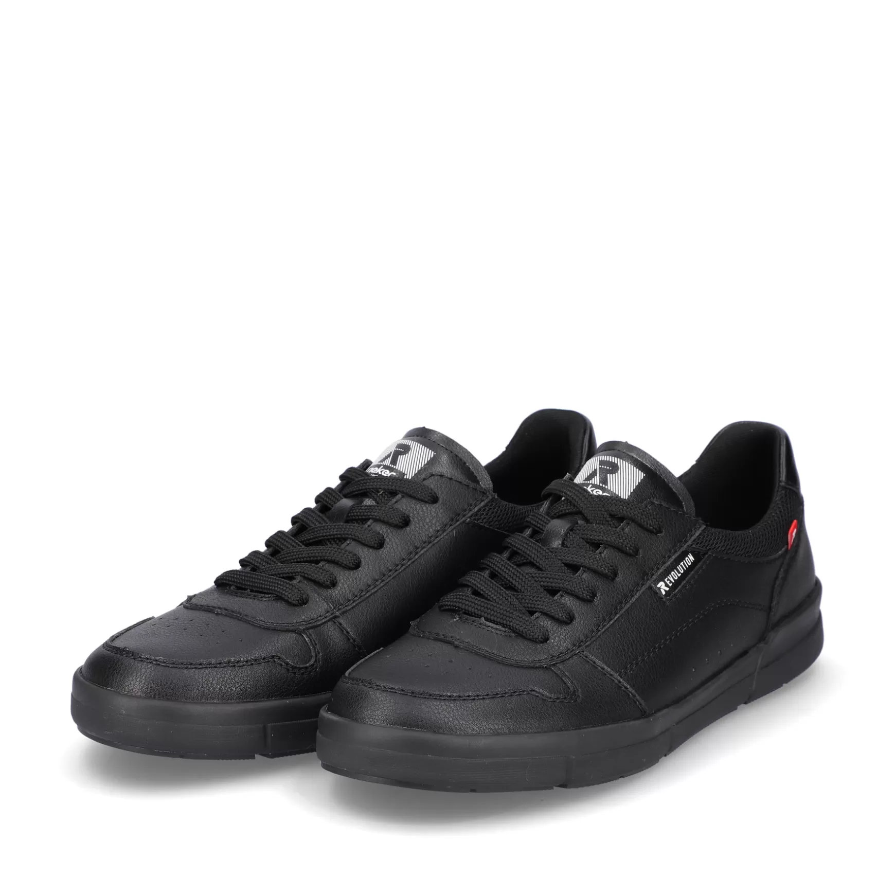 Men'S Sneaker Low Noir-Rieker Clearance