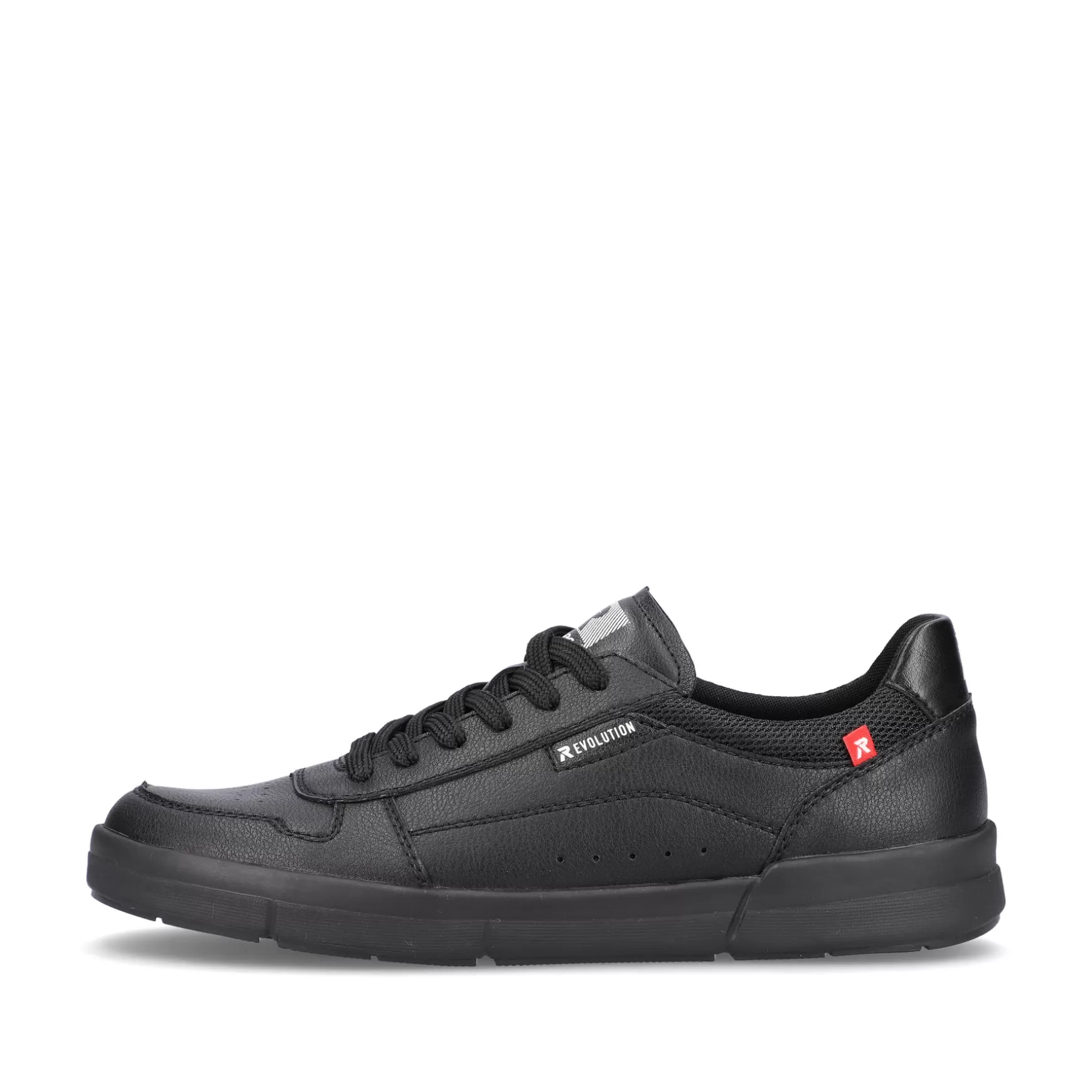 Men'S Sneaker Low Noir-Rieker Clearance