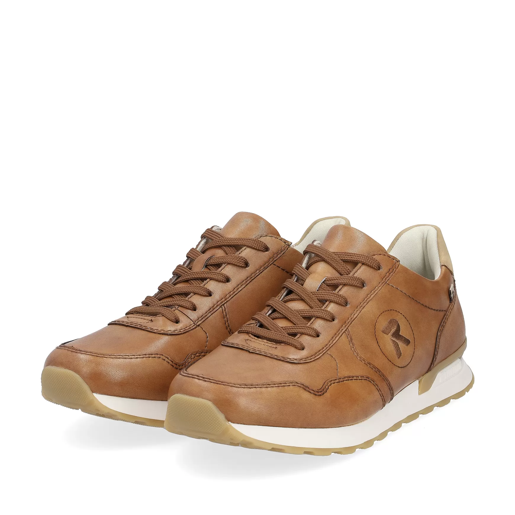 Men'S Sneaker Low Nougat-Rieker Flash Sale