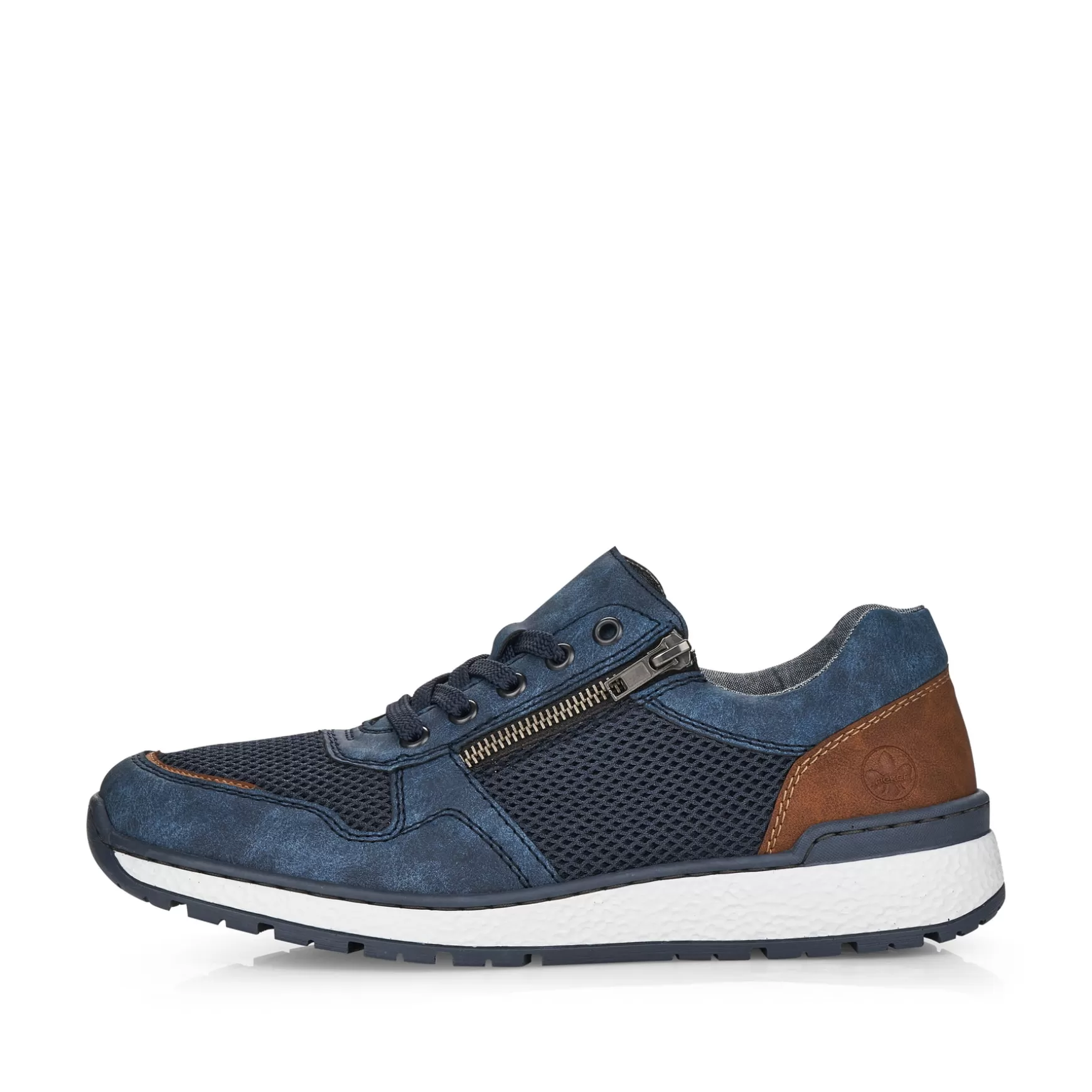 Men'S Sneaker Low Pacific Blue-Rieker Cheap