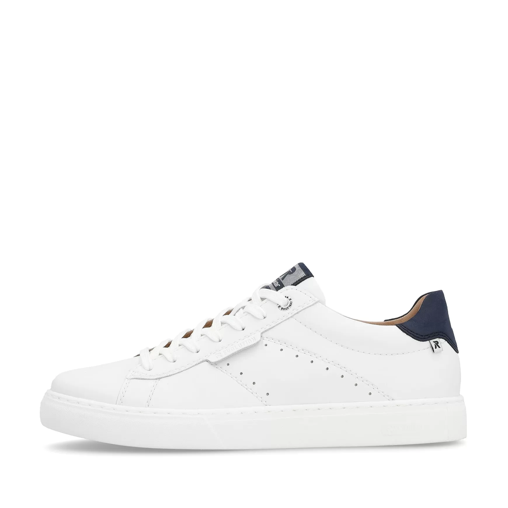 Men'S Sneaker Low Pearl White-Rieker Shop