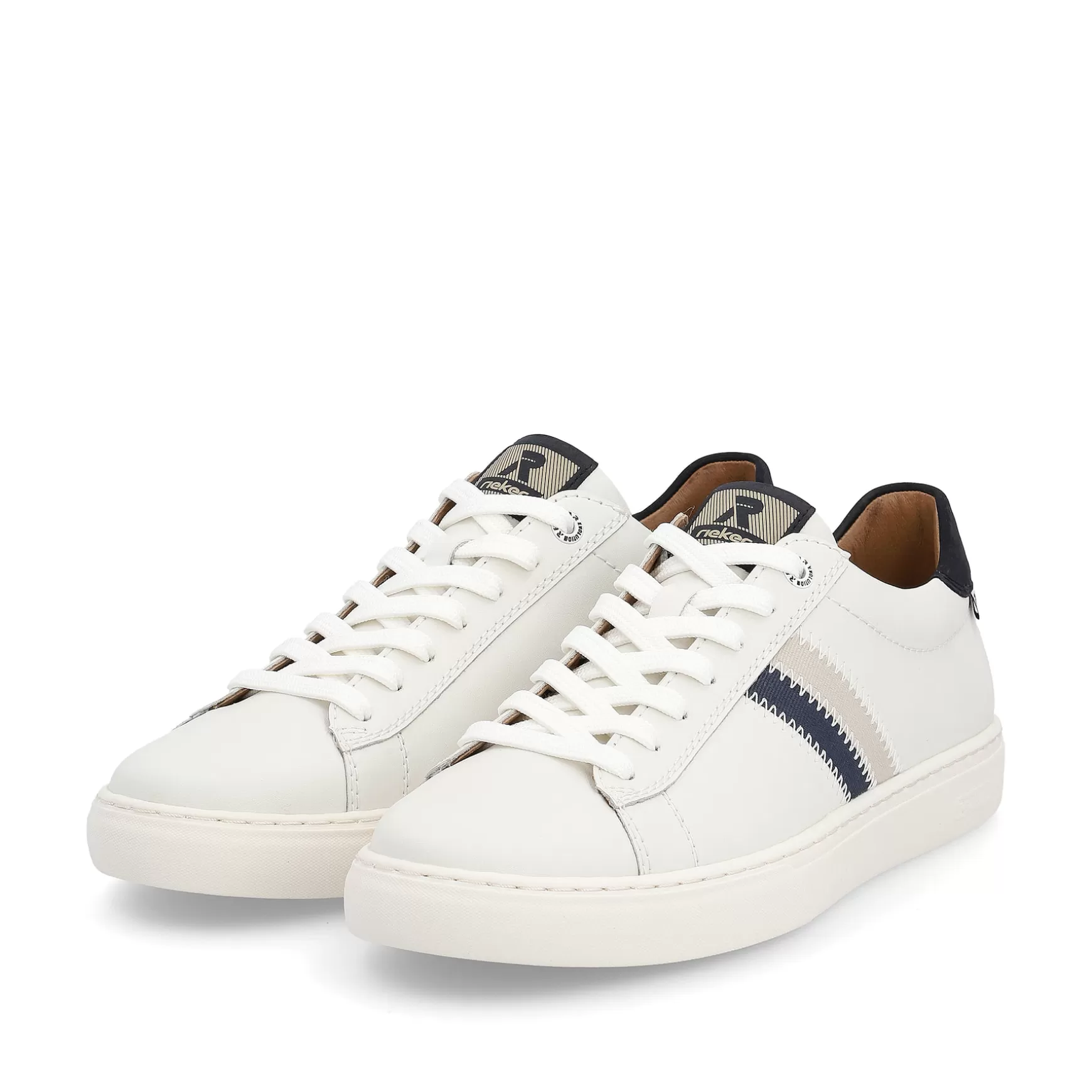 Men'S Sneaker Low Pearl White-Rieker Hot