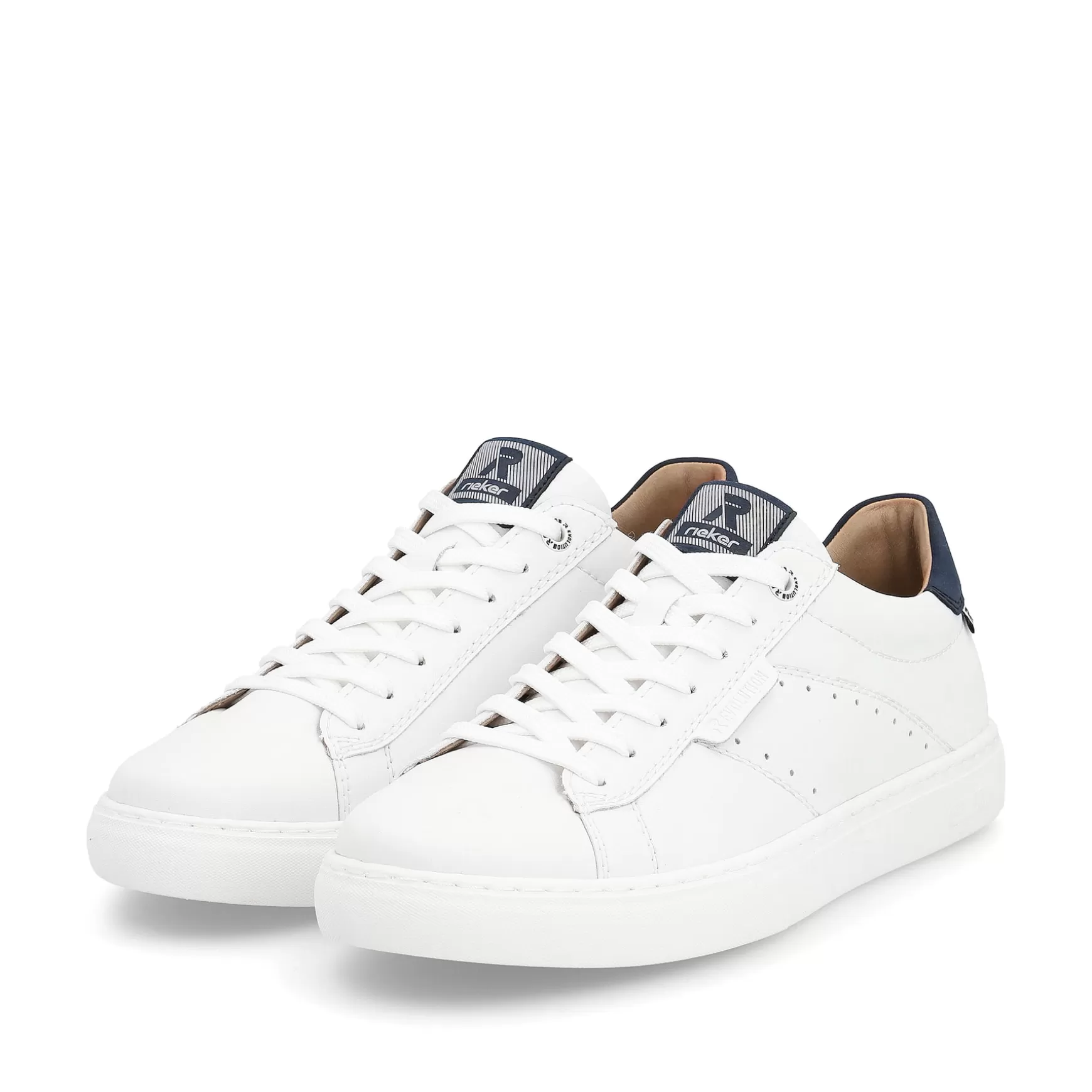 Men'S Sneaker Low Pearl White-Rieker Shop