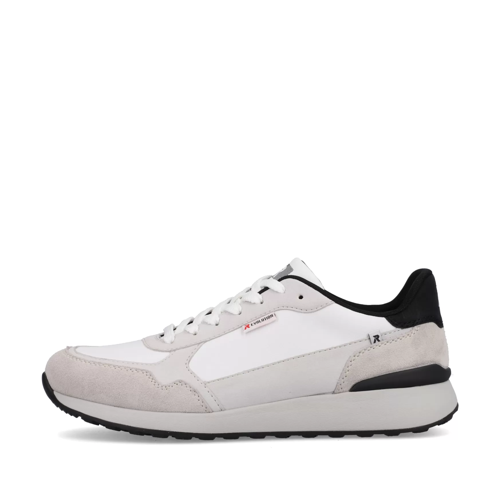 Men'S Sneaker Low Pearl-White Grey-Rieker Shop