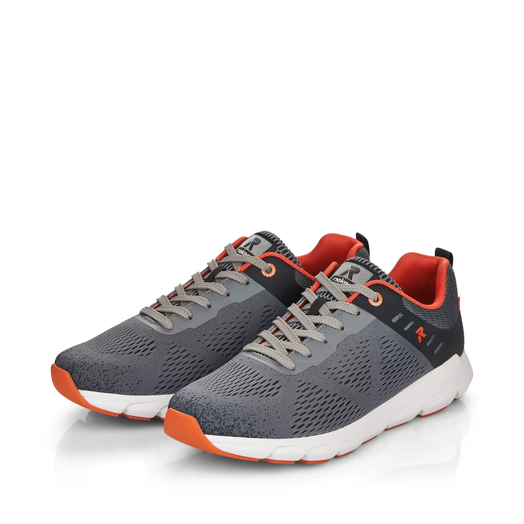 Men'S Sneaker Low Silver Grey-Rieker Best Sale