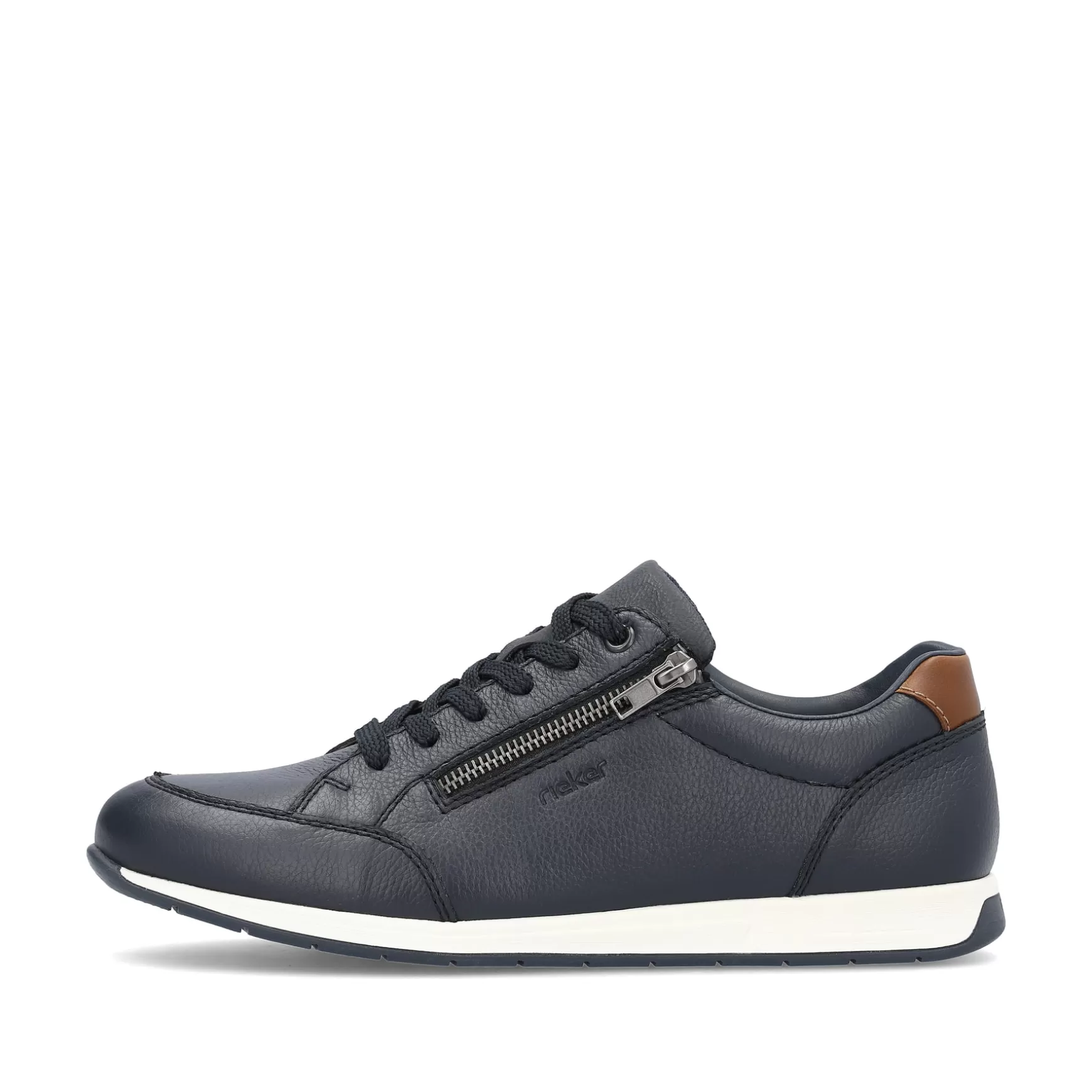 Men'S Sneaker Low Steel Blue-Rieker Sale