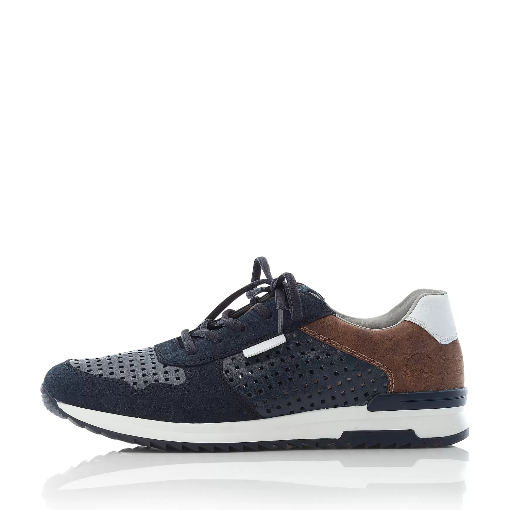 Men'S Sneaker Low Steel Blue-Rieker Shop